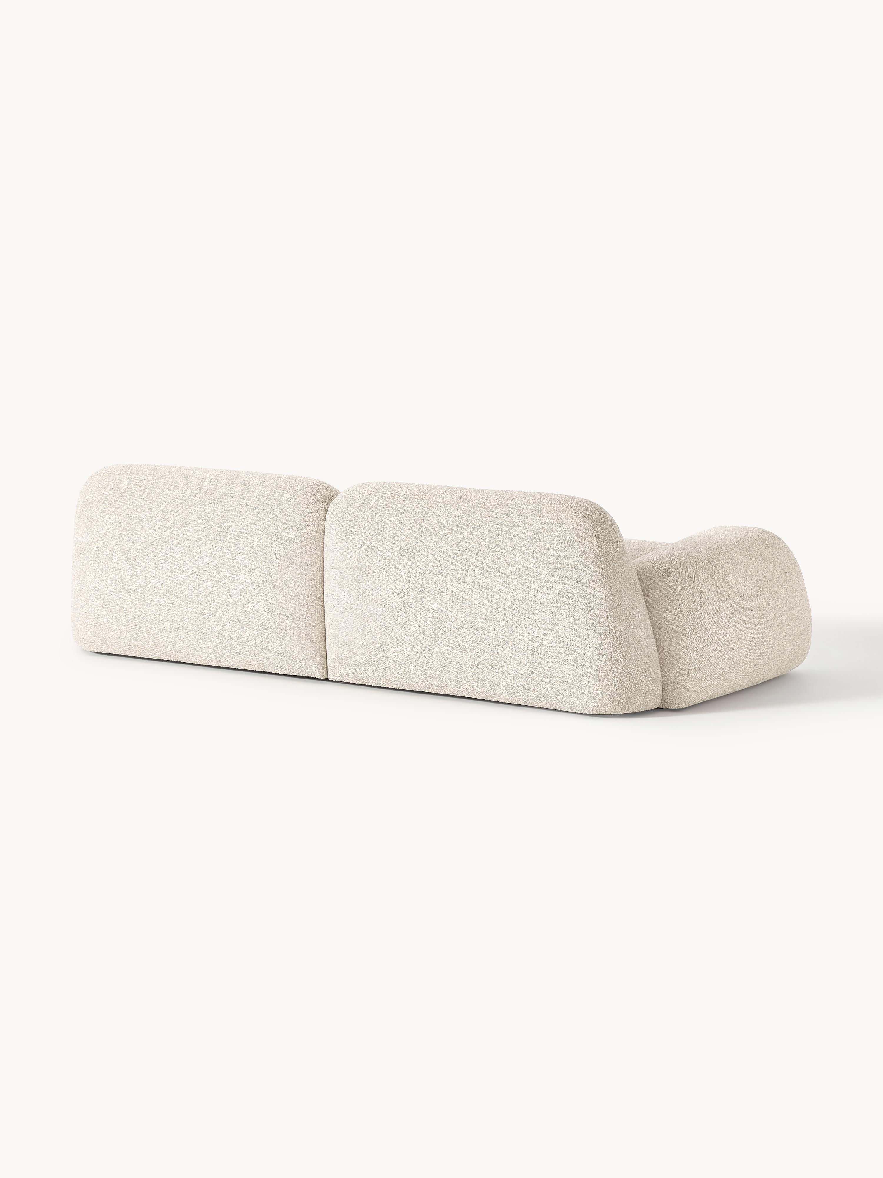 Wolke 3-Kişilik Modüler Bouclé Kanepe
