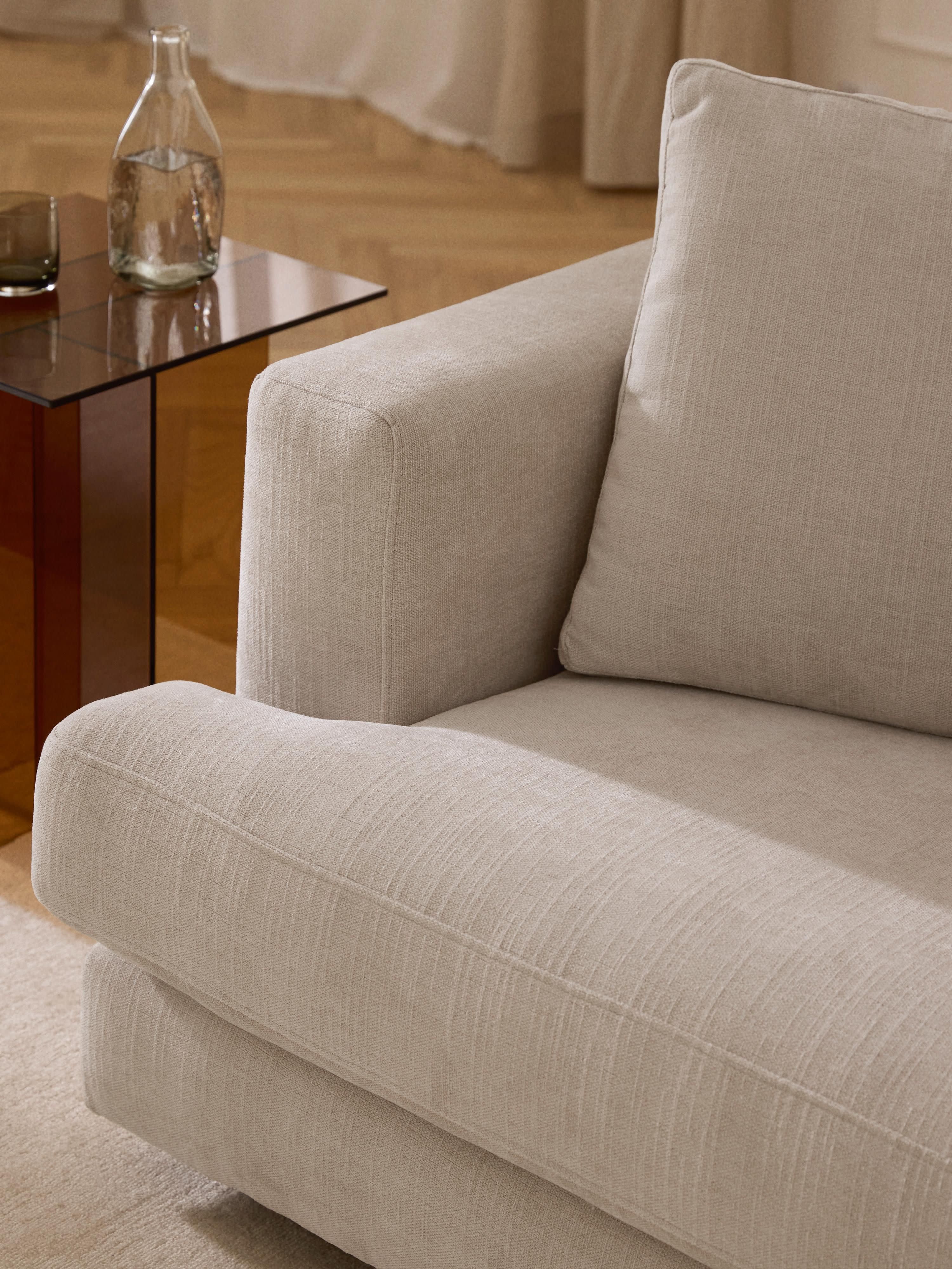 Tribeca Modern Lüks Tekli Koltuk 110 cm