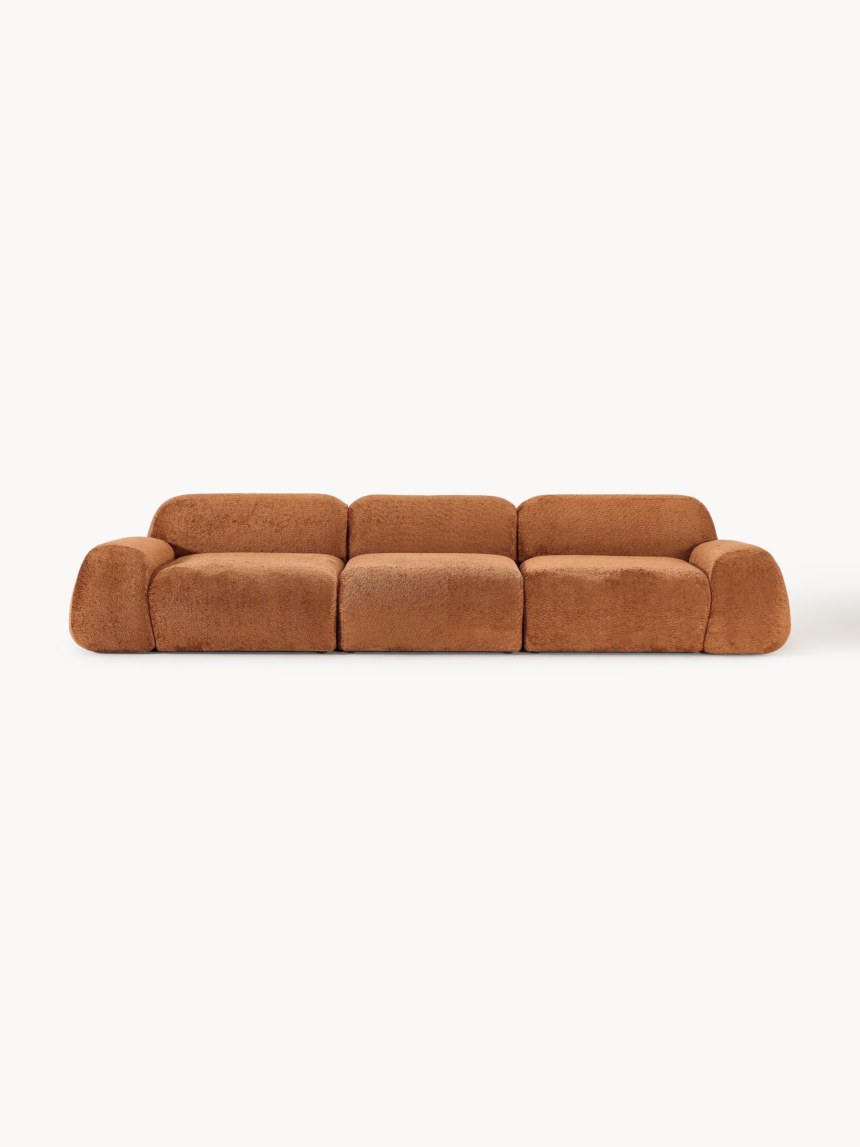 Wolke Modüler 4 Kişilik Teddy Bukle Koltuk