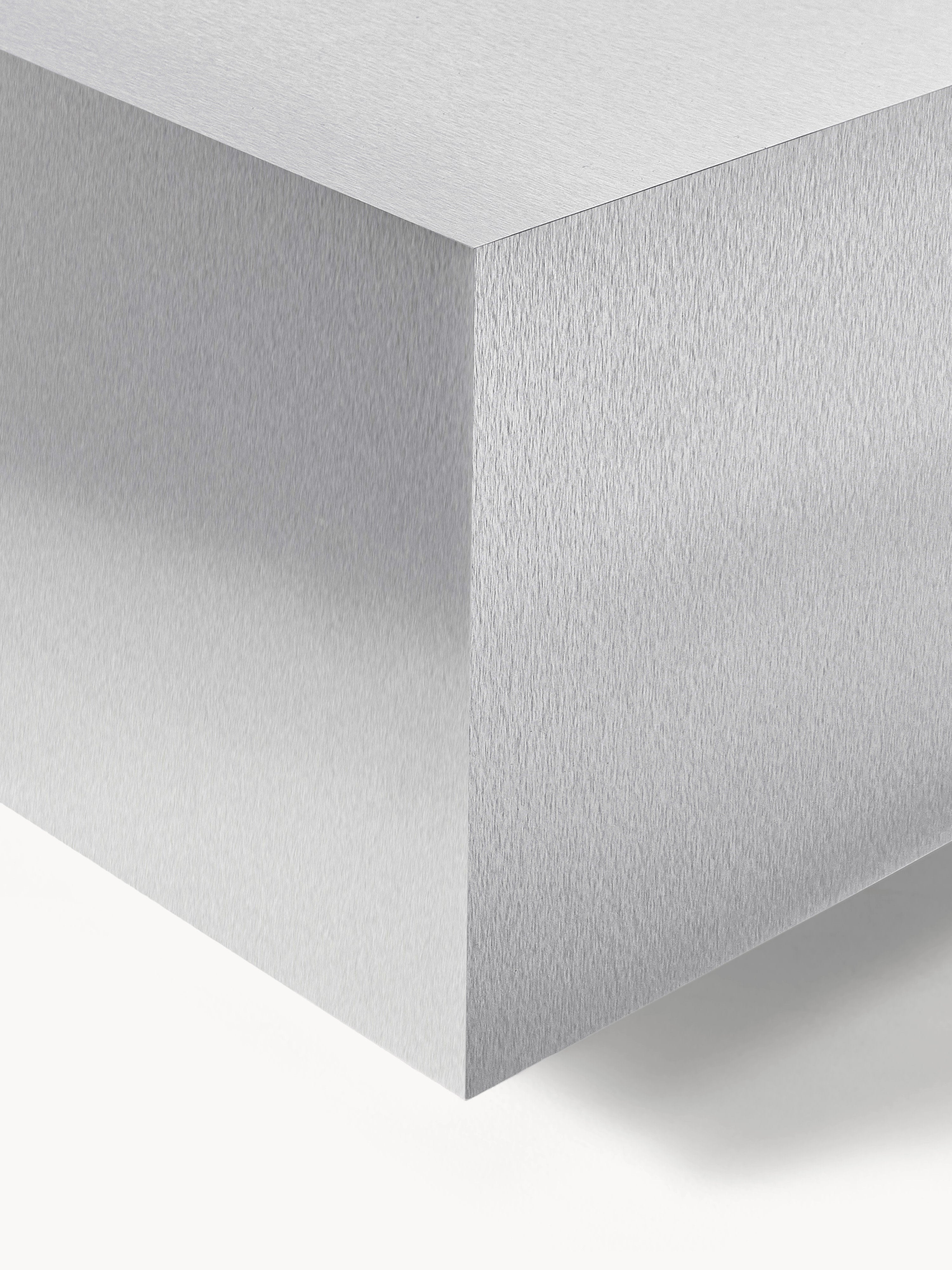 Lesley Modern Metal Görünümlü Dikdörtgen Orta Sehpa 120 cm