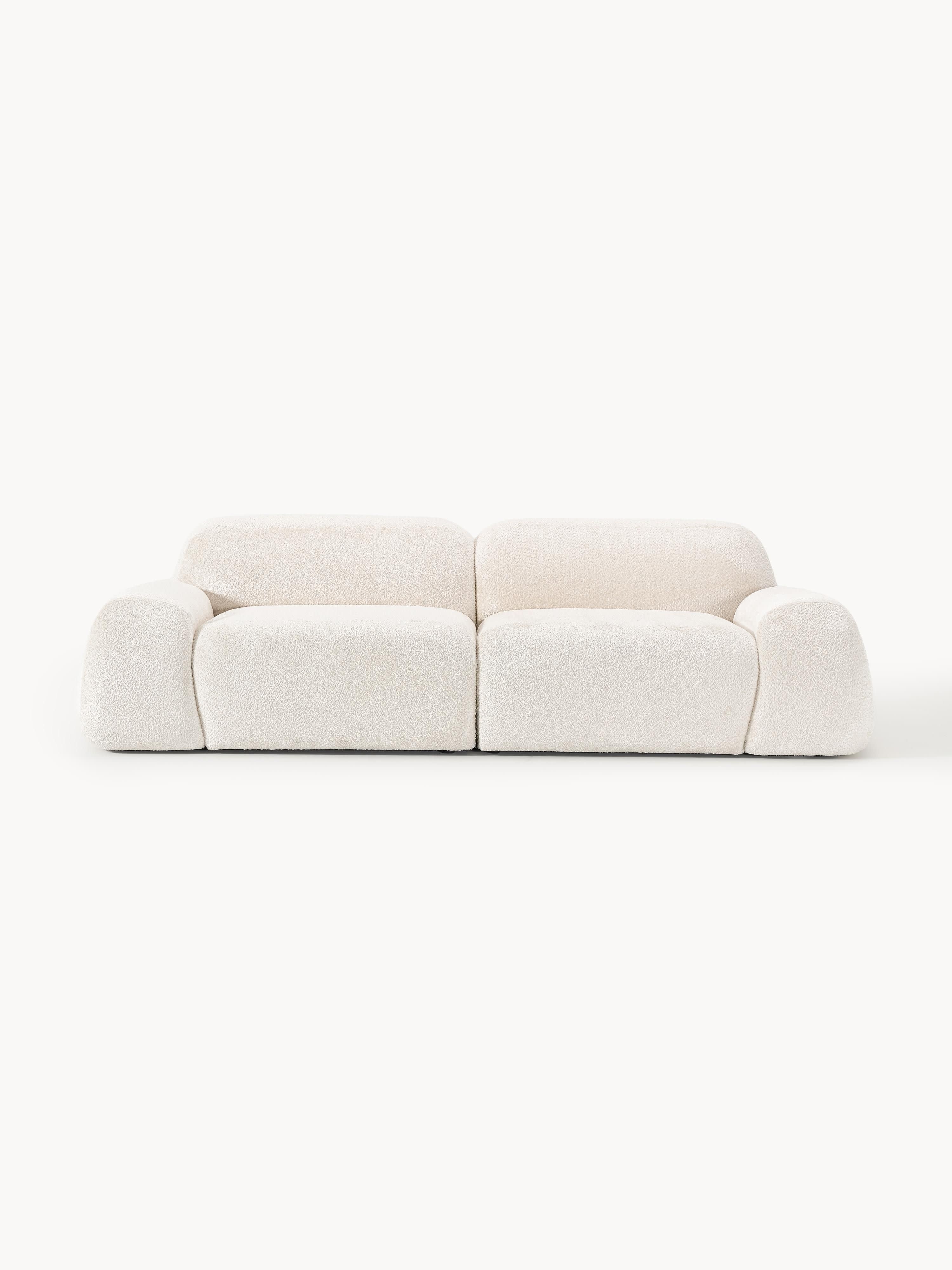Wolke Modüler 3 Kişilik Teddy Bouclé Kanepe