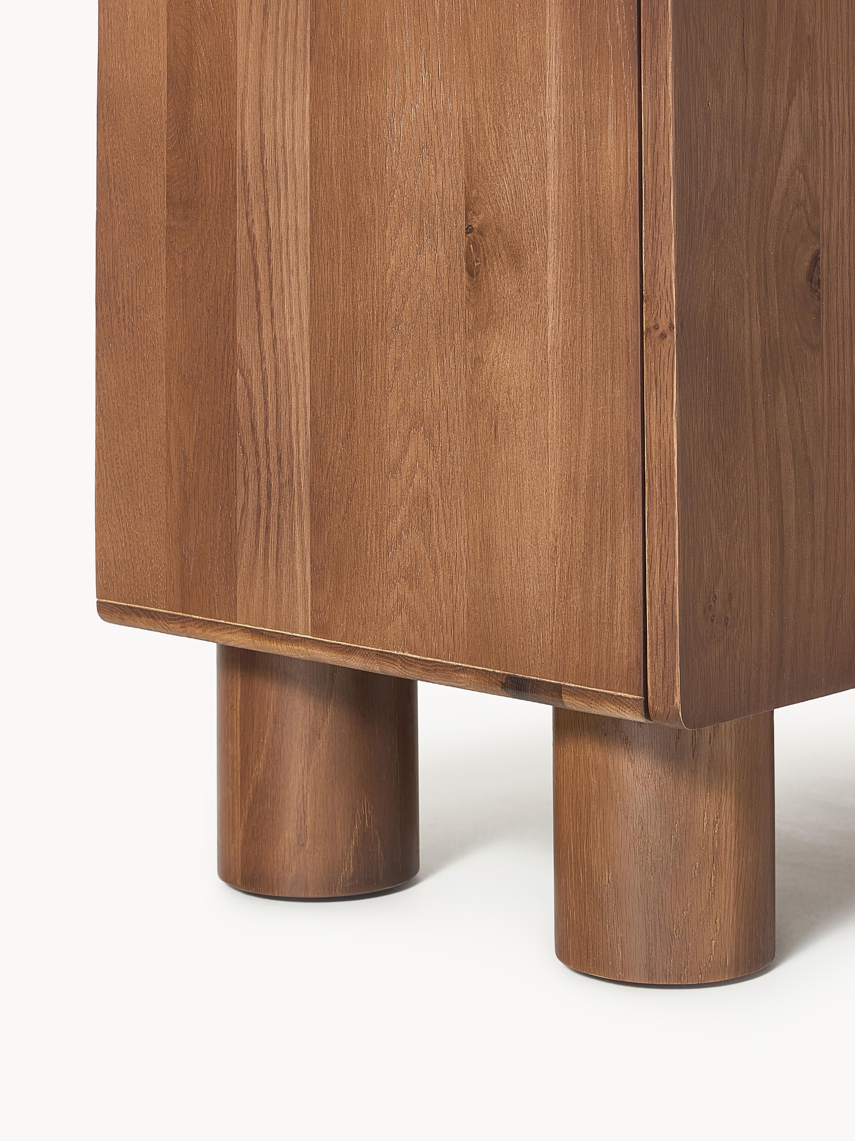 Cadi Masif Meşe Ahşap Dressoir 160 cm