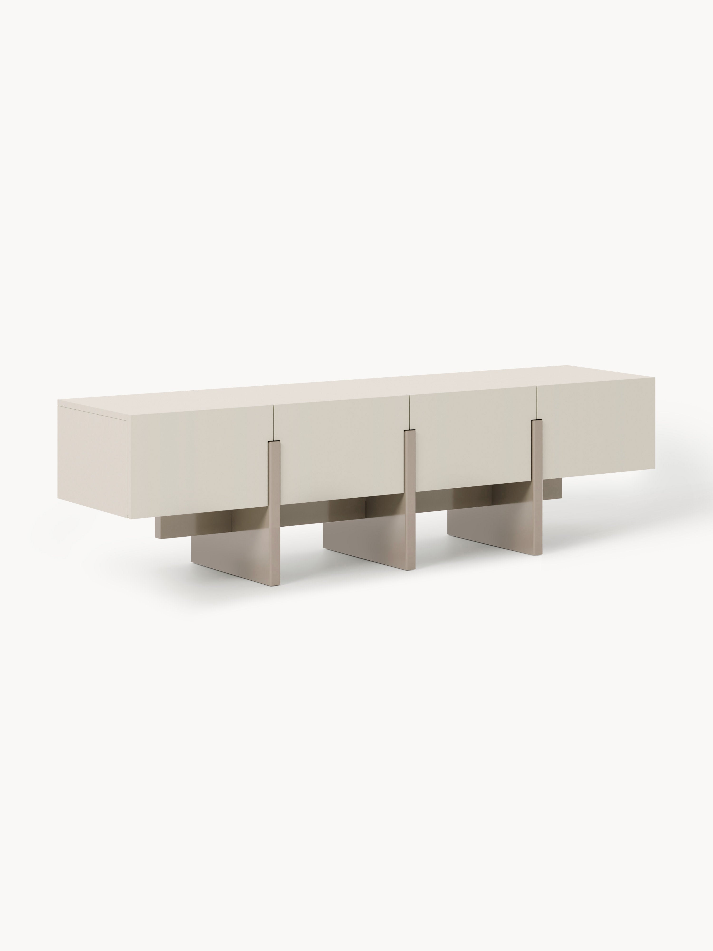 Dado Modern Ahşap TV Ünitesi 180 cm Bej ve Taupe