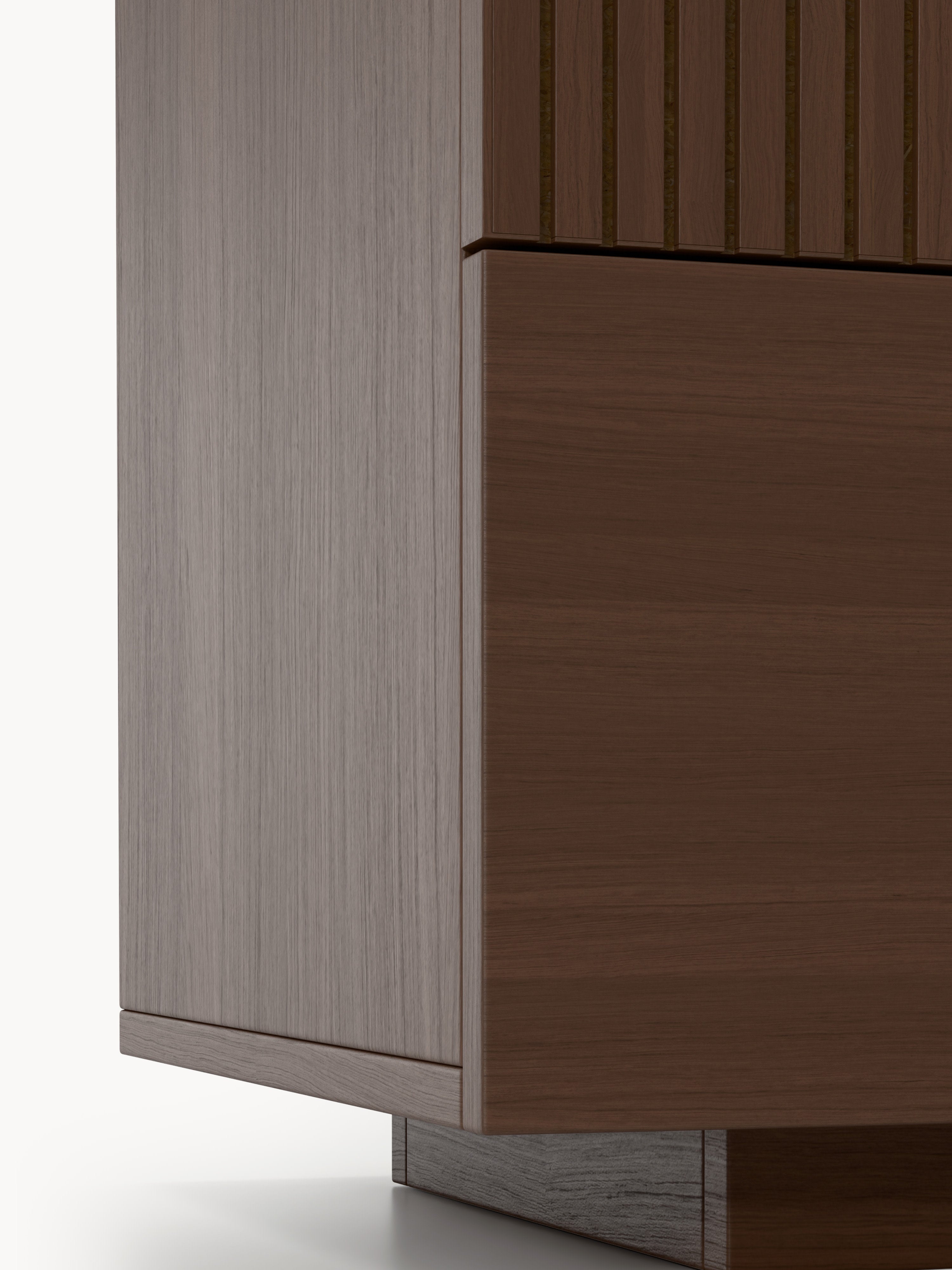 Sato Ahşap Kompakt Gardırop Minimalist Tasarım ve Raf Sistemi