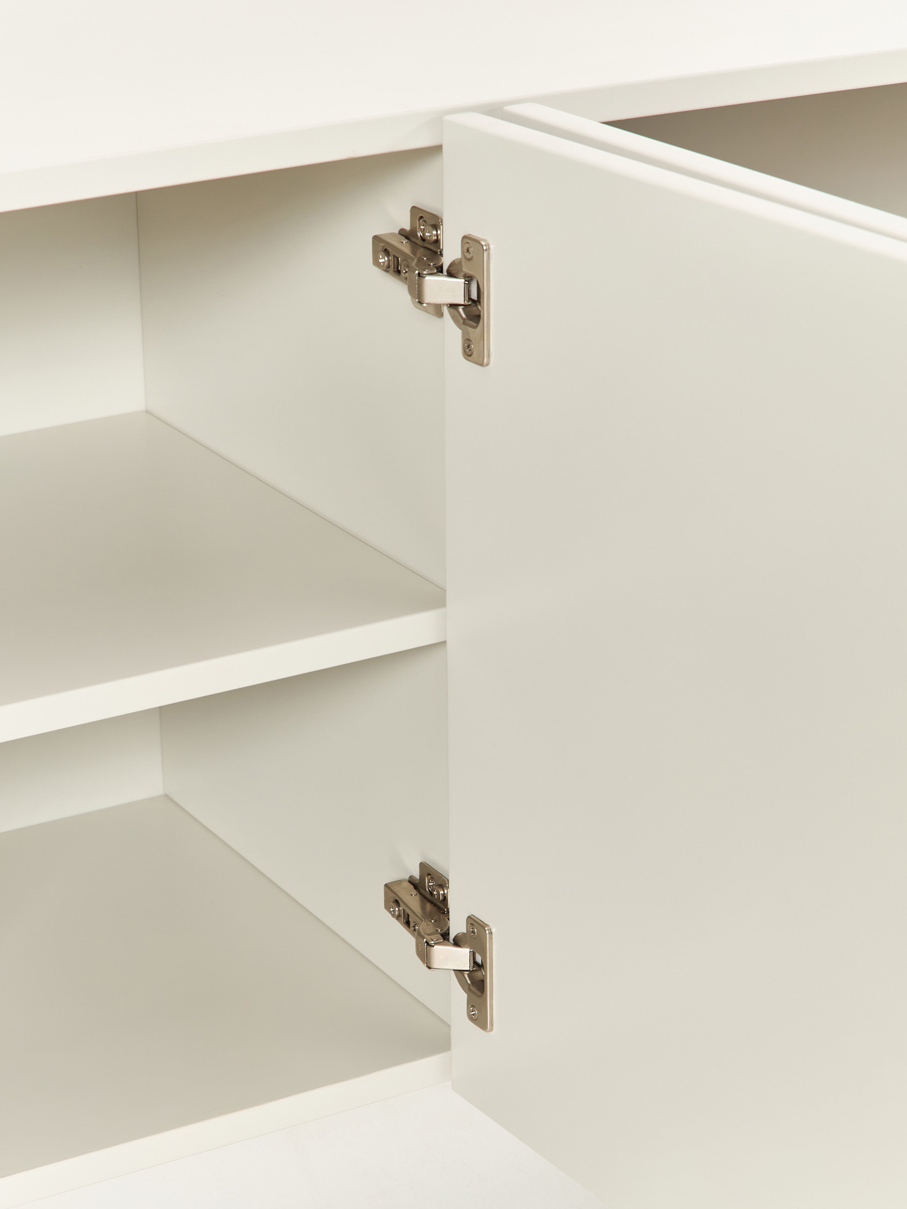 Dado Modern Ahşap Dressoir 180cm Bej ve Zeytin Yeşili