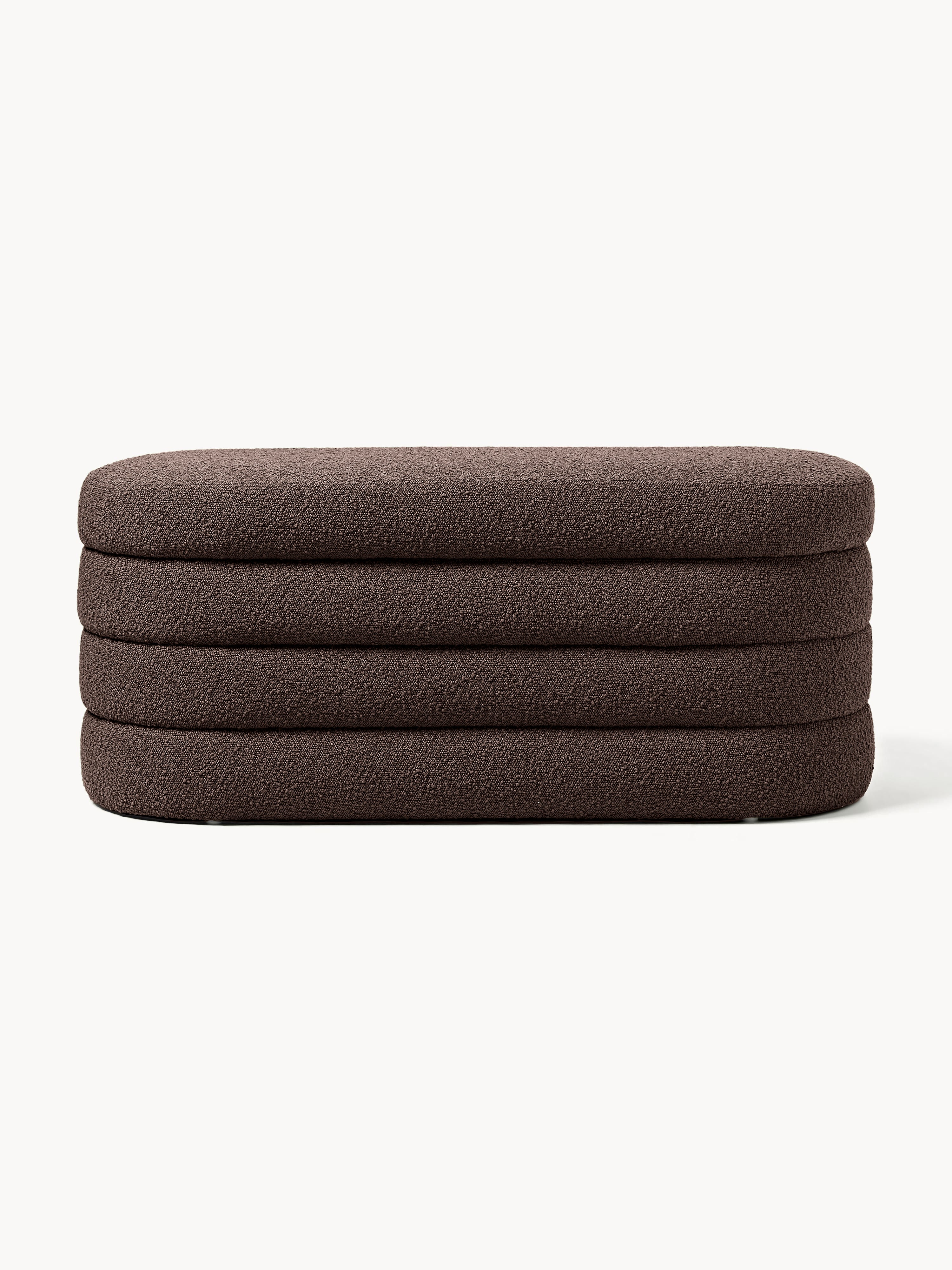 Alto Bouclé Depolama Alanlı Lüks Oturma Bankı 112 cm