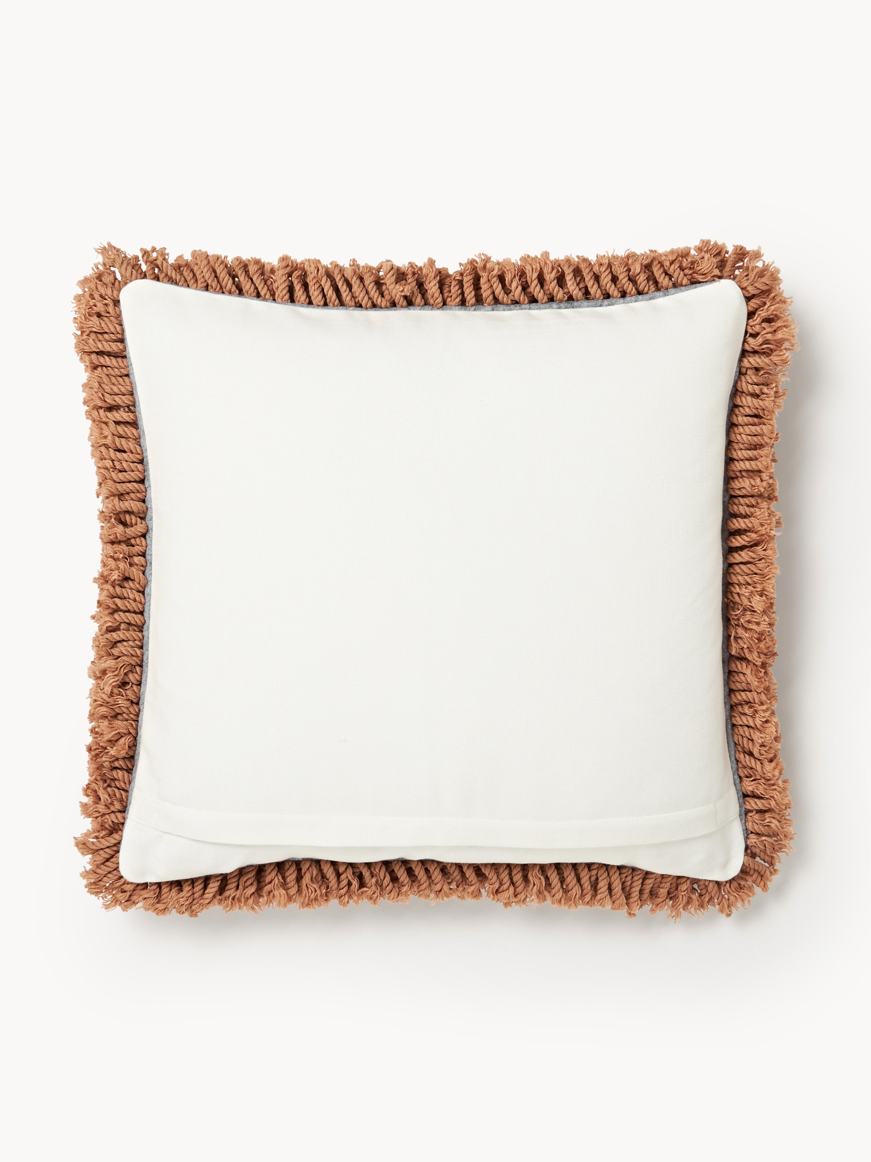 Luella El İşçiliği Dış Mekan Kırlent Kılıfı 50x50 cm Terakota