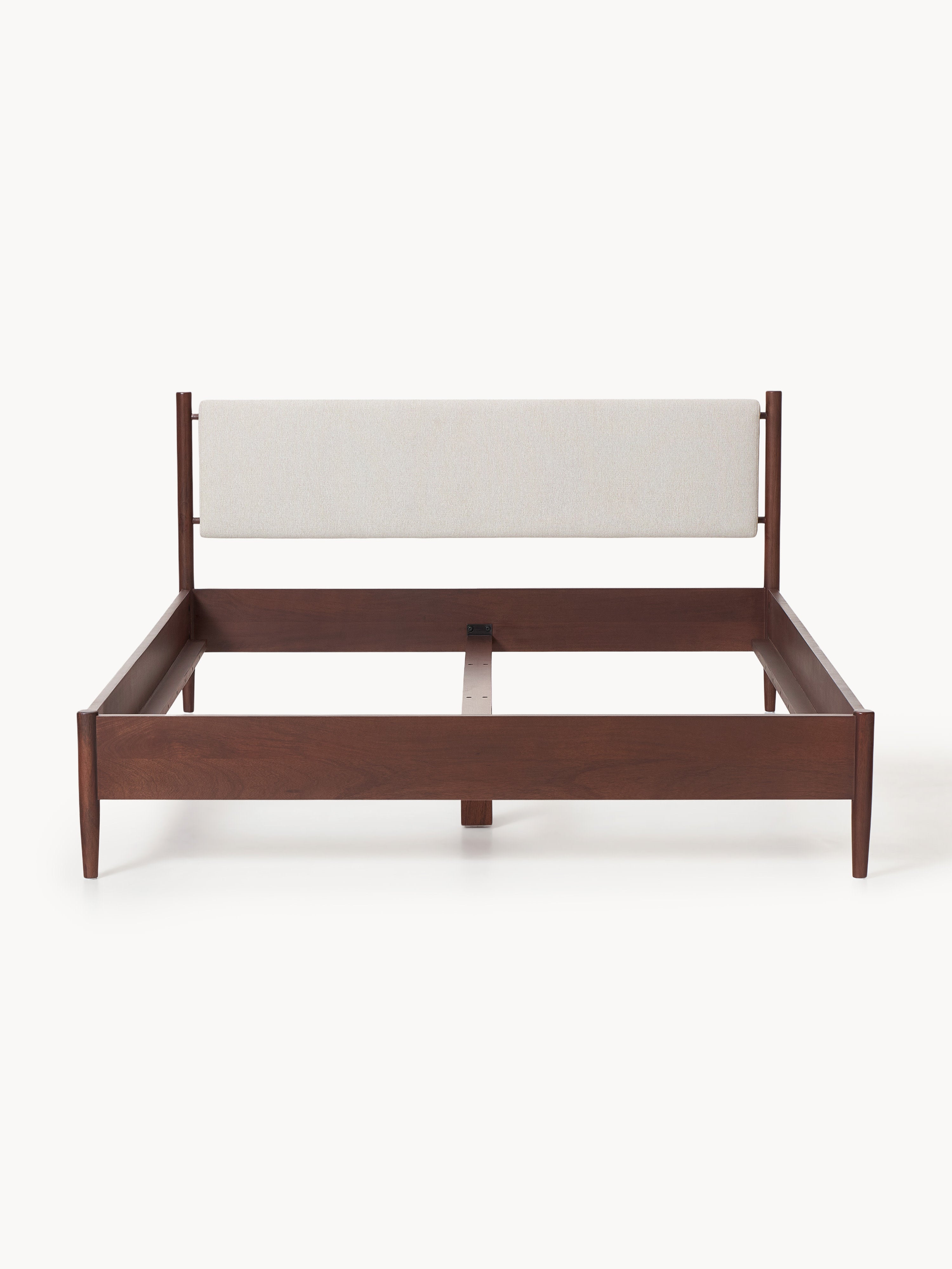 Paul Masif Mango Ağacı Karyola Modern Mid-Century Tasarım