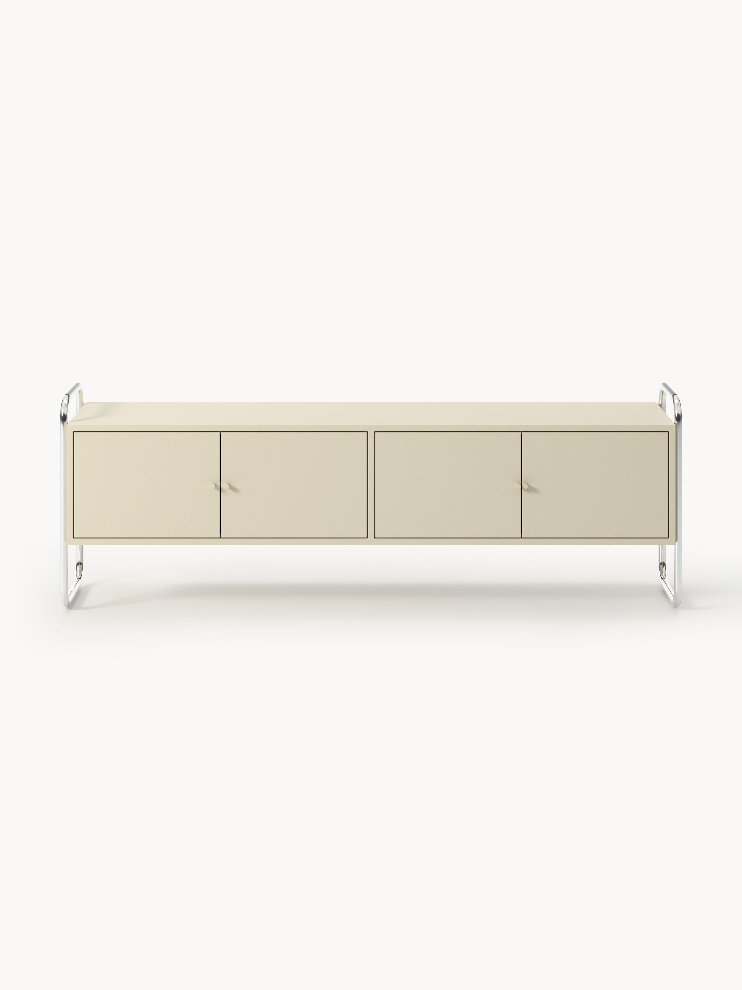 Robyn Metalen Tv-meubel 180 cm Bej Tasarım