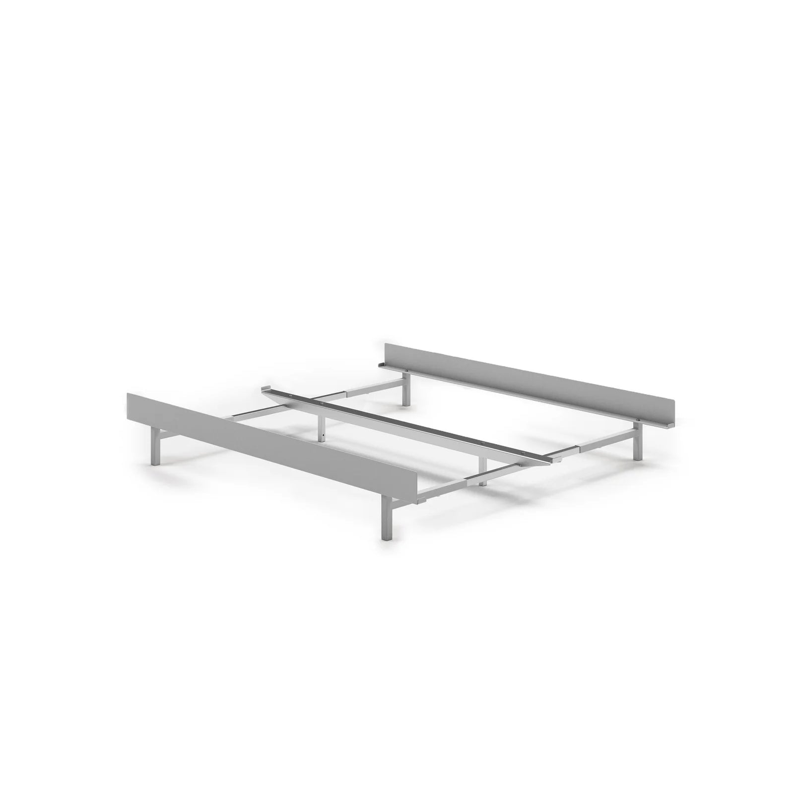 Paslanmaz Çelik Genişletilebilir Yatak 90-180 cm Modern Tasarım
