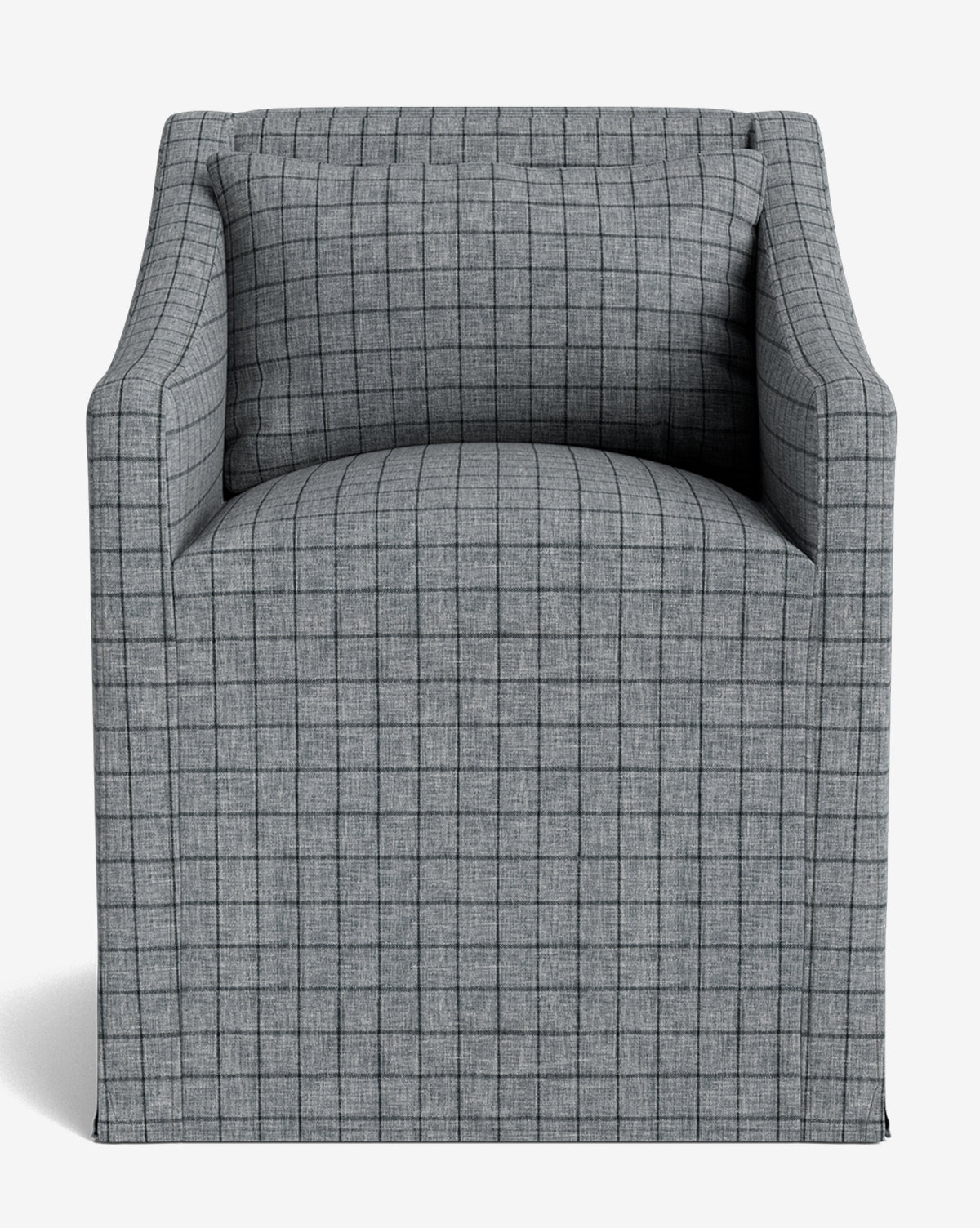 Olivier Slipcover Yemek Koltuğu Kumaş Kaplı