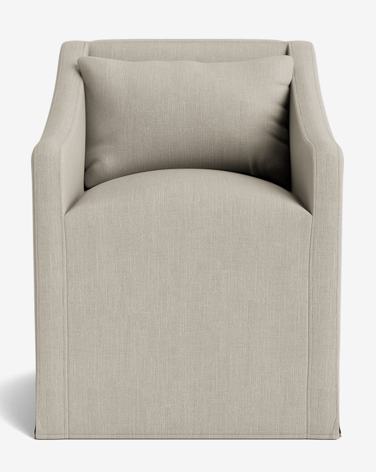 Olivier Slipcover Yemek Koltuğu Kumaş Kaplı