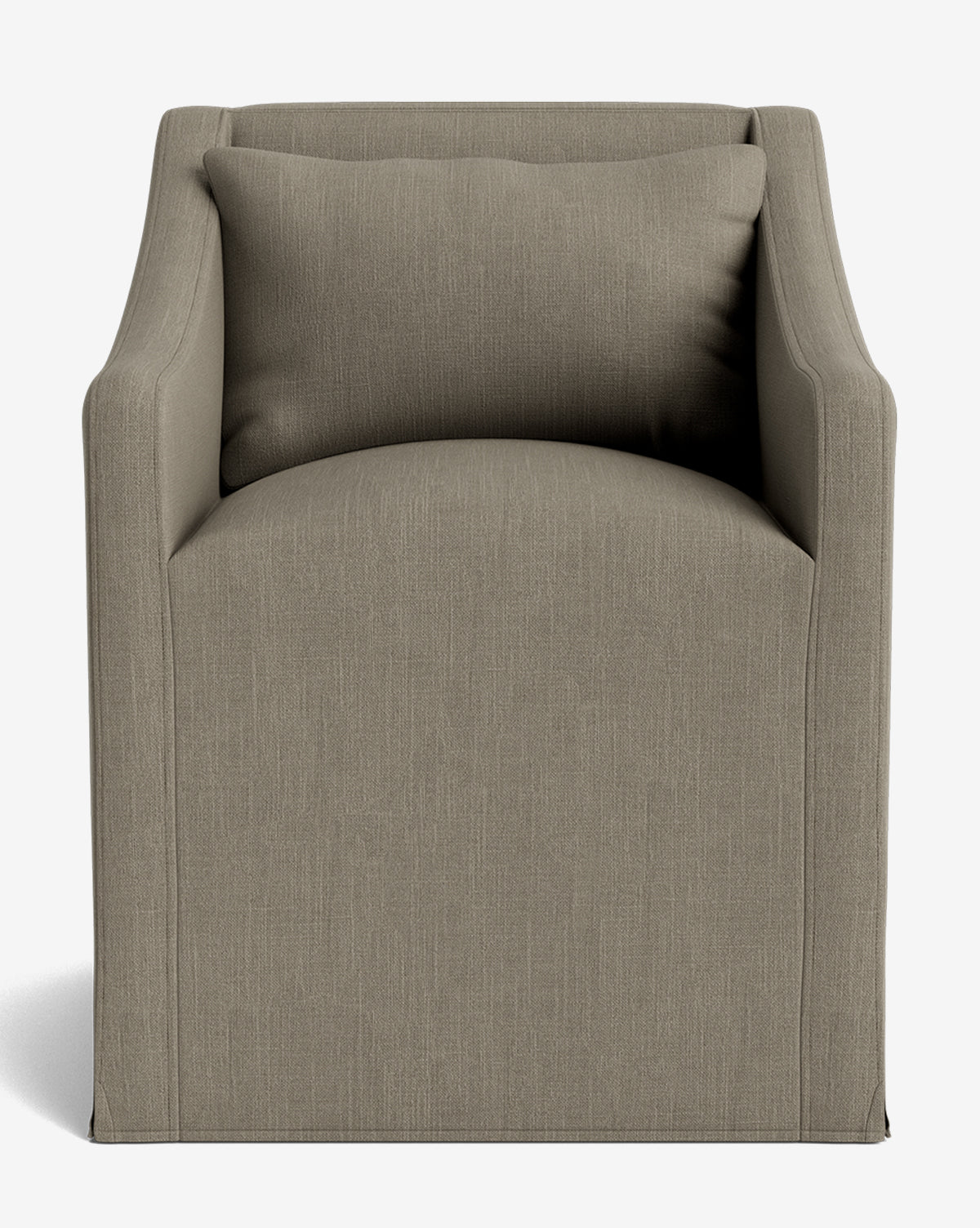 Olivier Slipcover Yemek Koltuğu Kumaş Kaplı