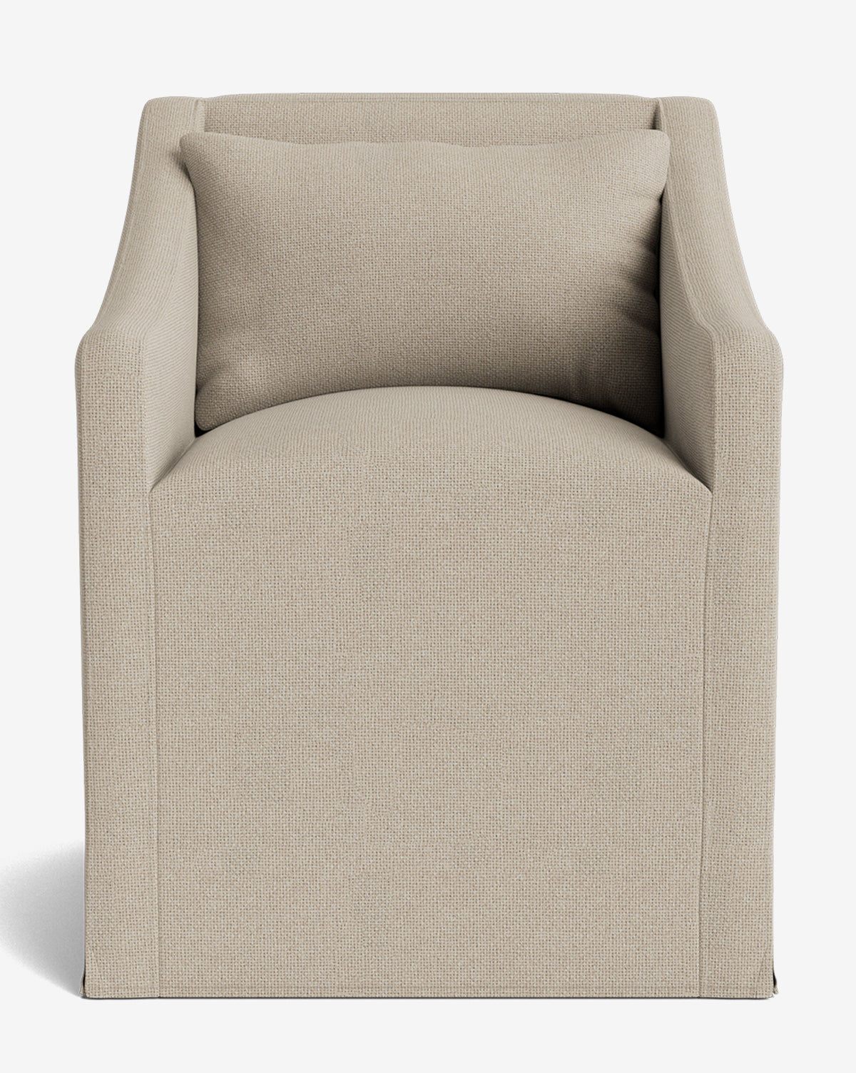 Olivier Slipcover Yemek Koltuğu Kumaş Kaplı