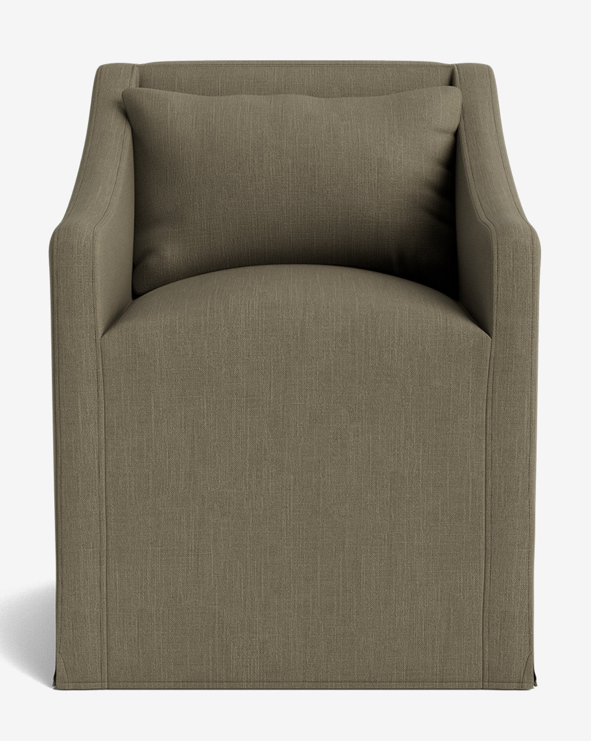 Olivier Slipcover Yemek Koltuğu Kumaş Kaplı