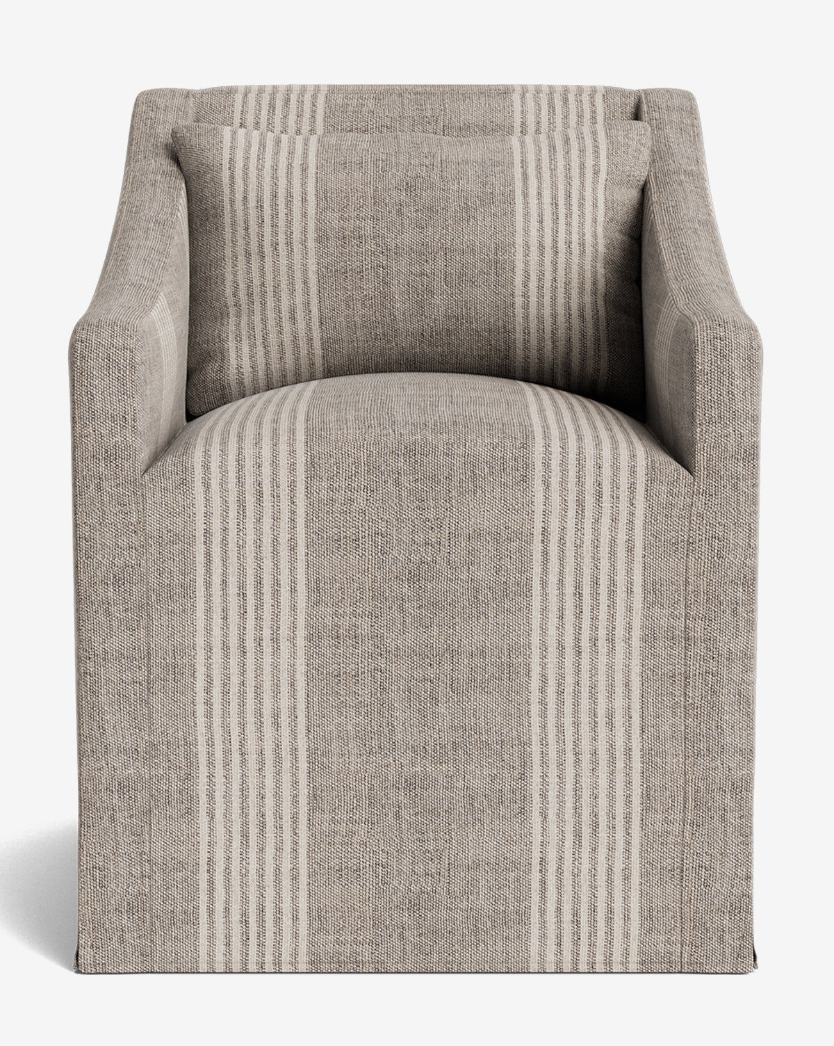 Olivier Slipcover Yemek Koltuğu Kumaş Kaplı