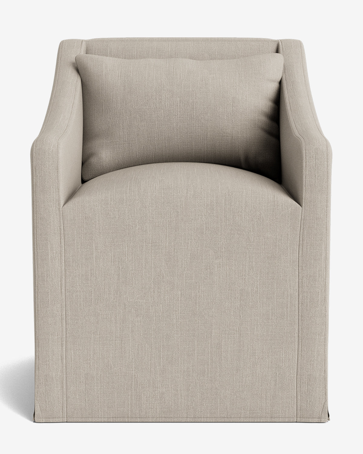 Olivier Slipcover Yemek Koltuğu Kumaş Kaplı