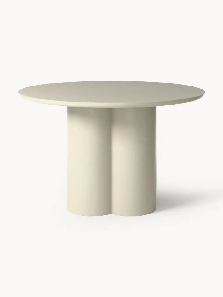 Keva Yuvarlak Yemek Masası Modern Tasarım Ø 120 cm - Velotti