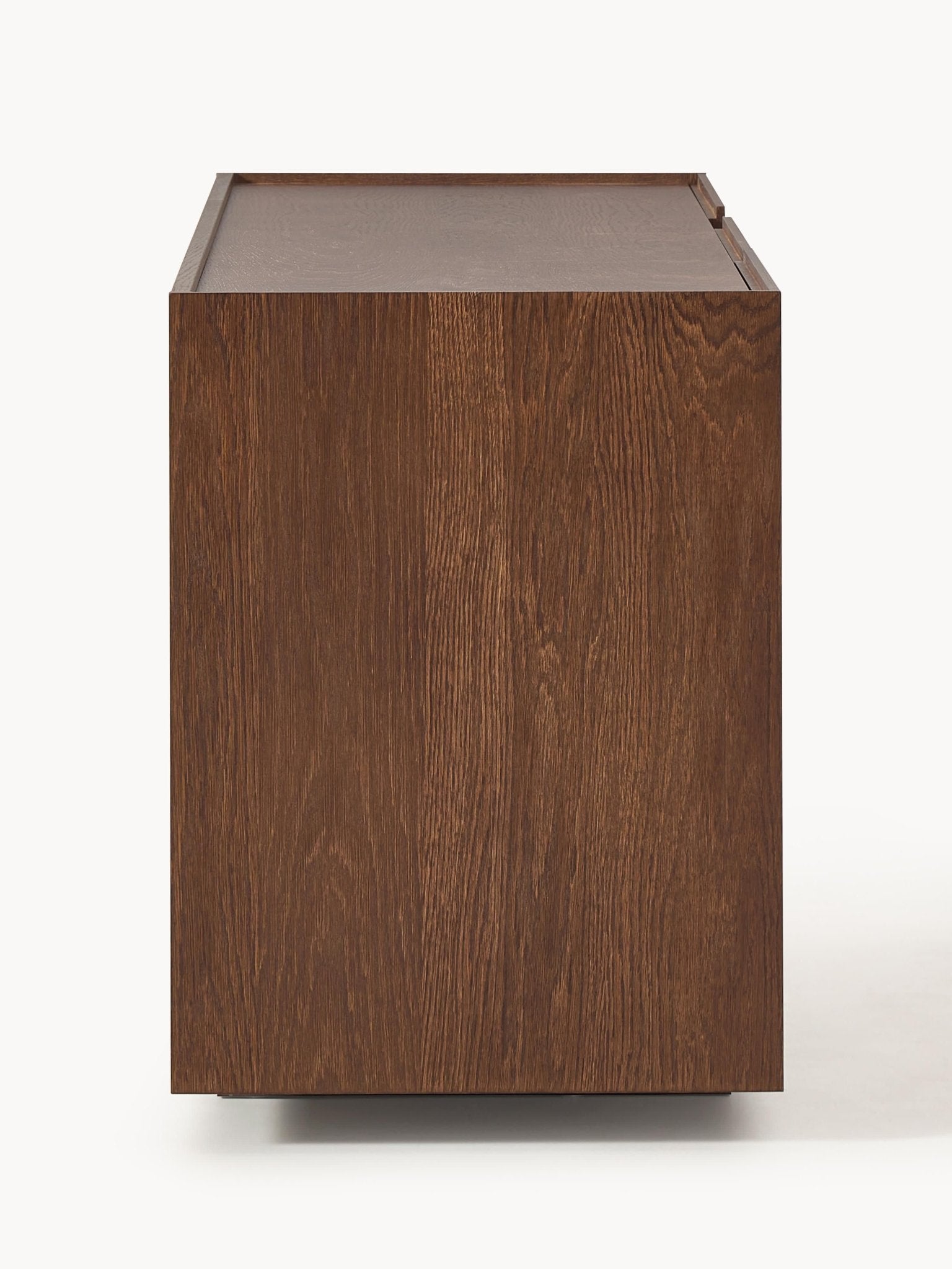 Larsen 160 cm Meşe Kaplama Ahşap Dressoir - Velotti