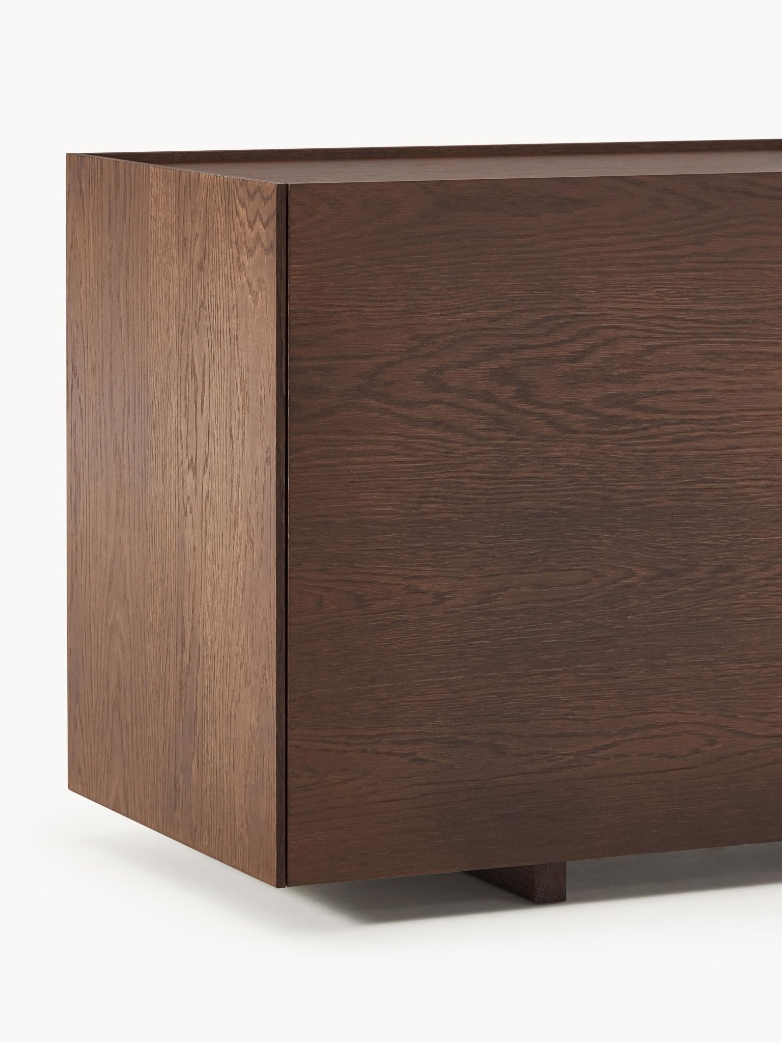 Larsen 160 cm Meşe Kaplama Ahşap Dressoir - Velotti