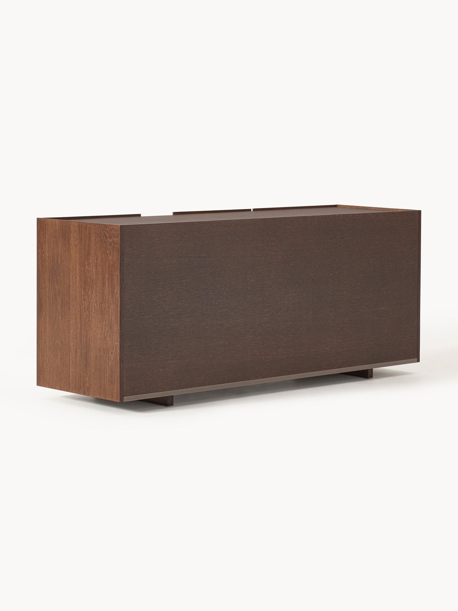 Larsen 160 cm Meşe Kaplama Ahşap Dressoir - Velotti