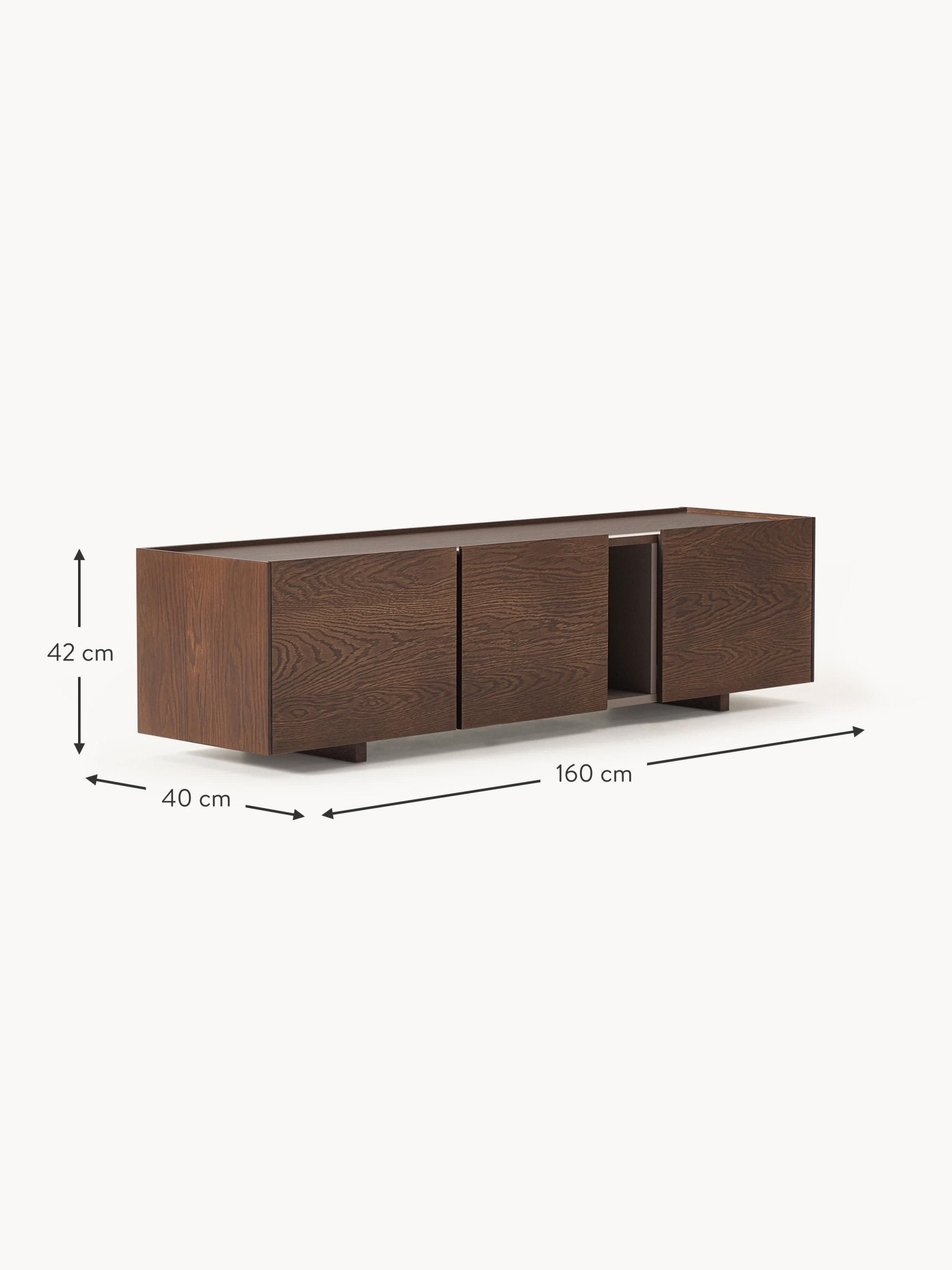 Larsen Ahşap TV Ünitesi 160 cm Modern Depolama - Velotti