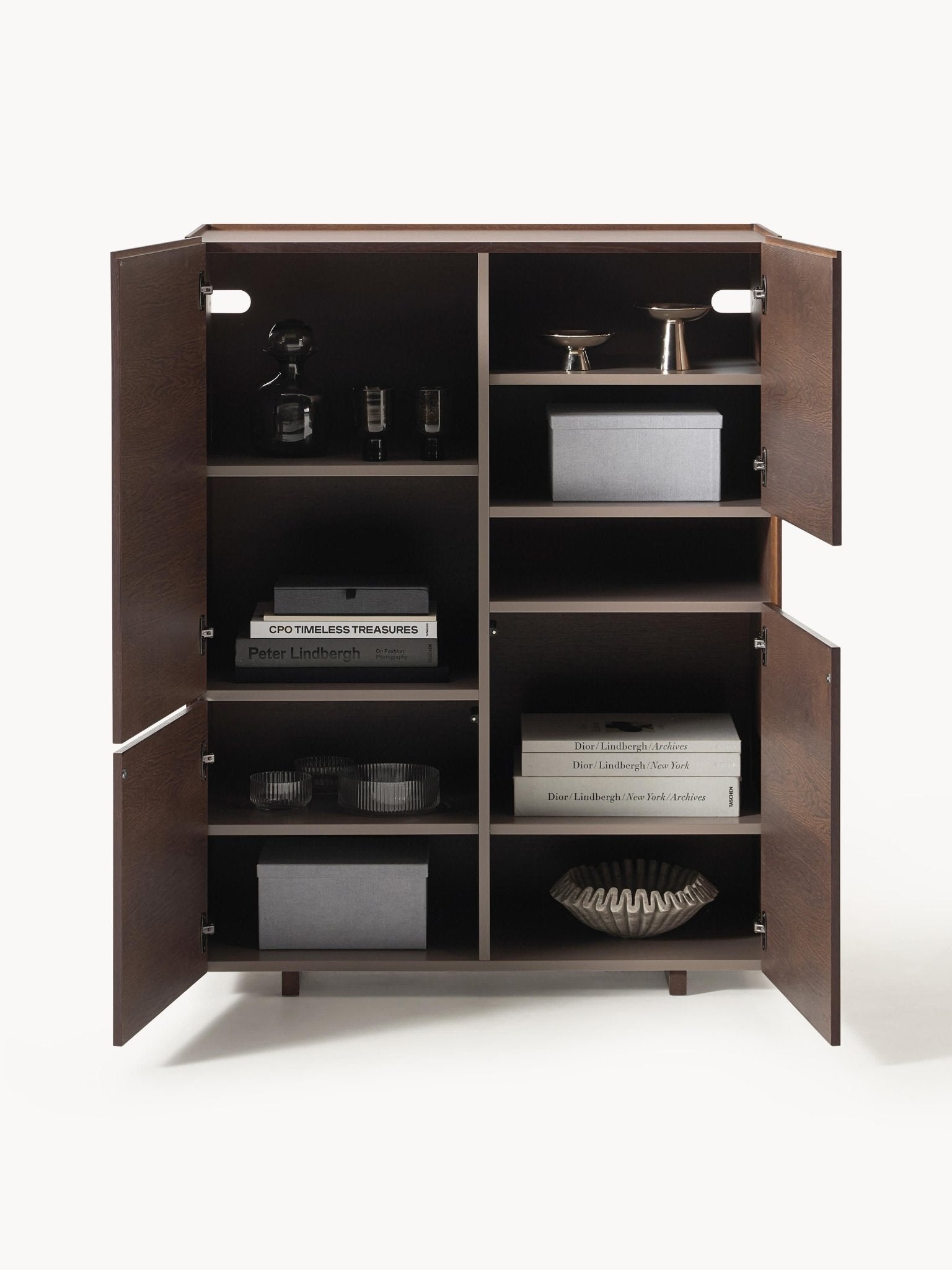 Larsen Minimalist Tasarım Ahşap Konsol 101 cm Genişlik - Velotti