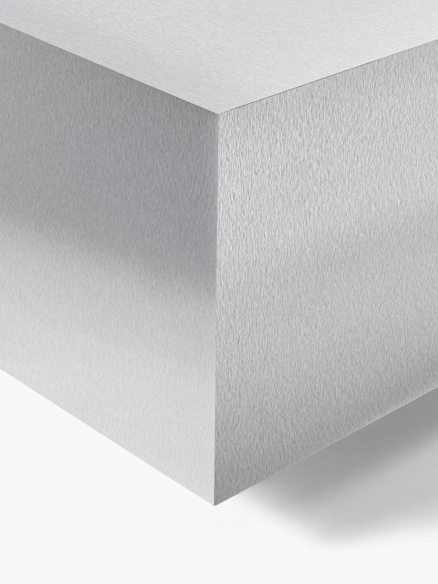 Lesley Modern Metal Görünümlü Dikdörtgen Orta Sehpa 120 cm - Velotti
