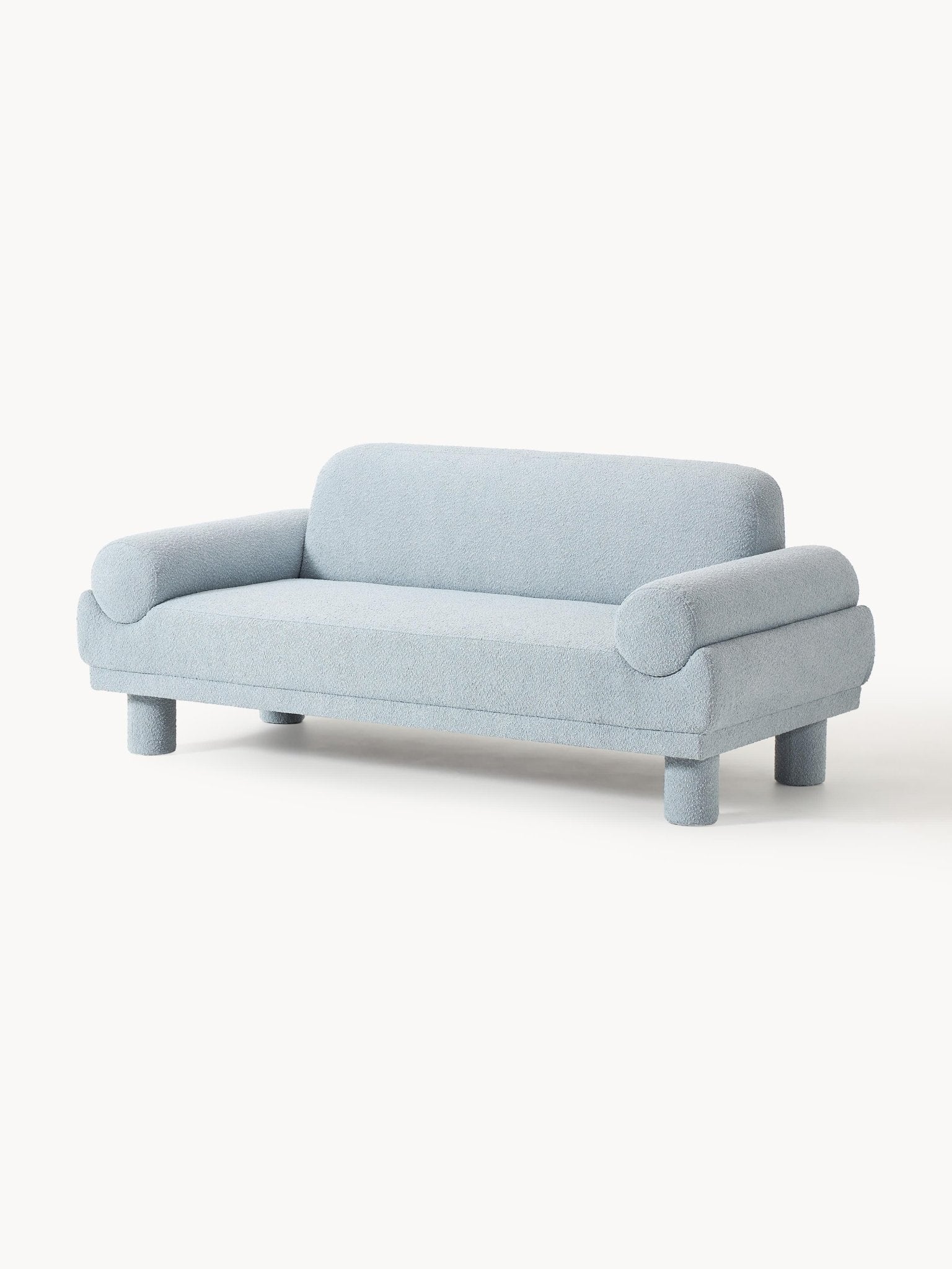 Lilo 2 Kişilik Modern Bouclé Kanepe Yumuşak Dokulu - Velotti