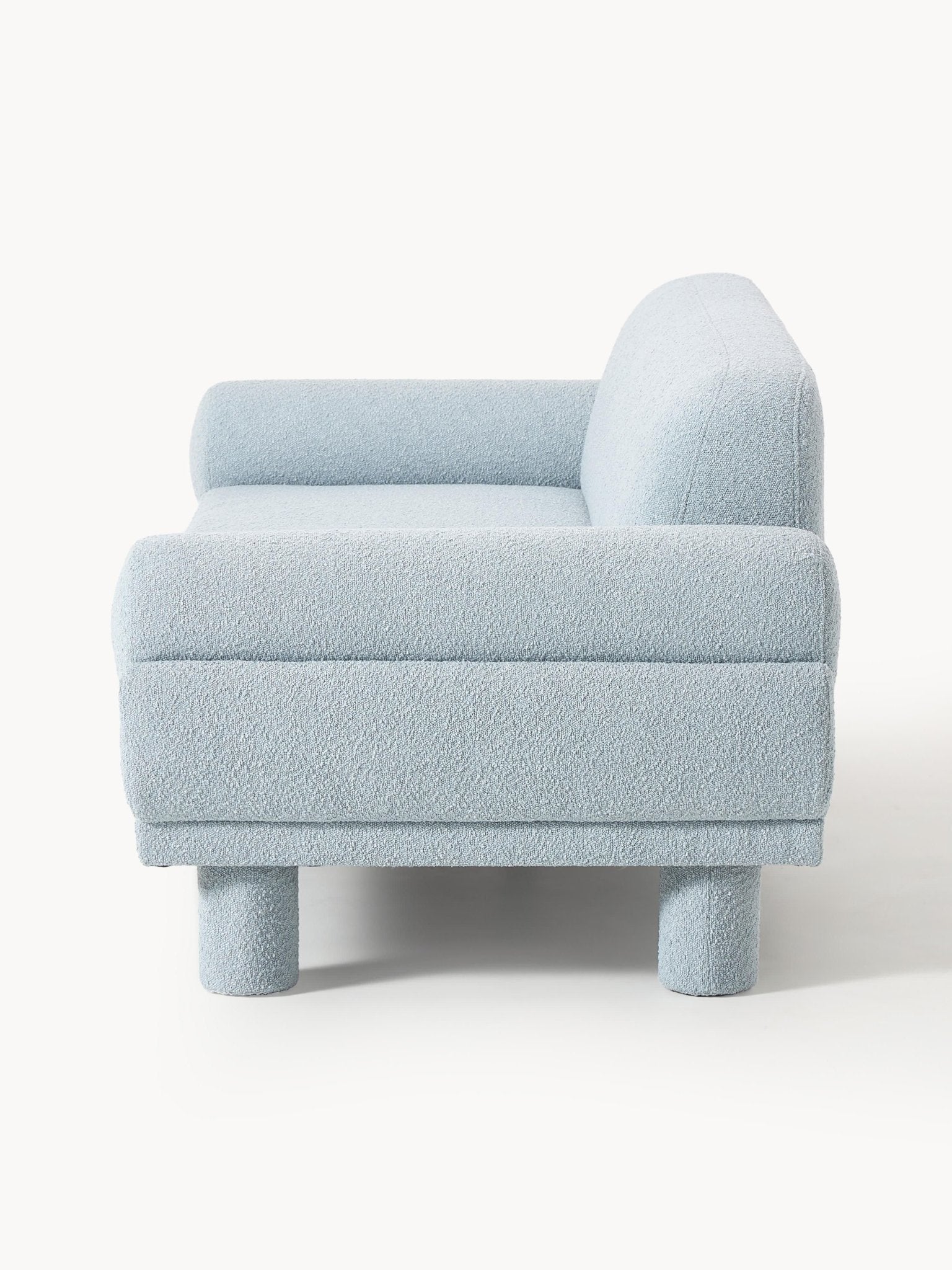 Lilo 3-Kişilik Bouclé Koltuk Modern Tasarım Lüks Kanepe - Velotti