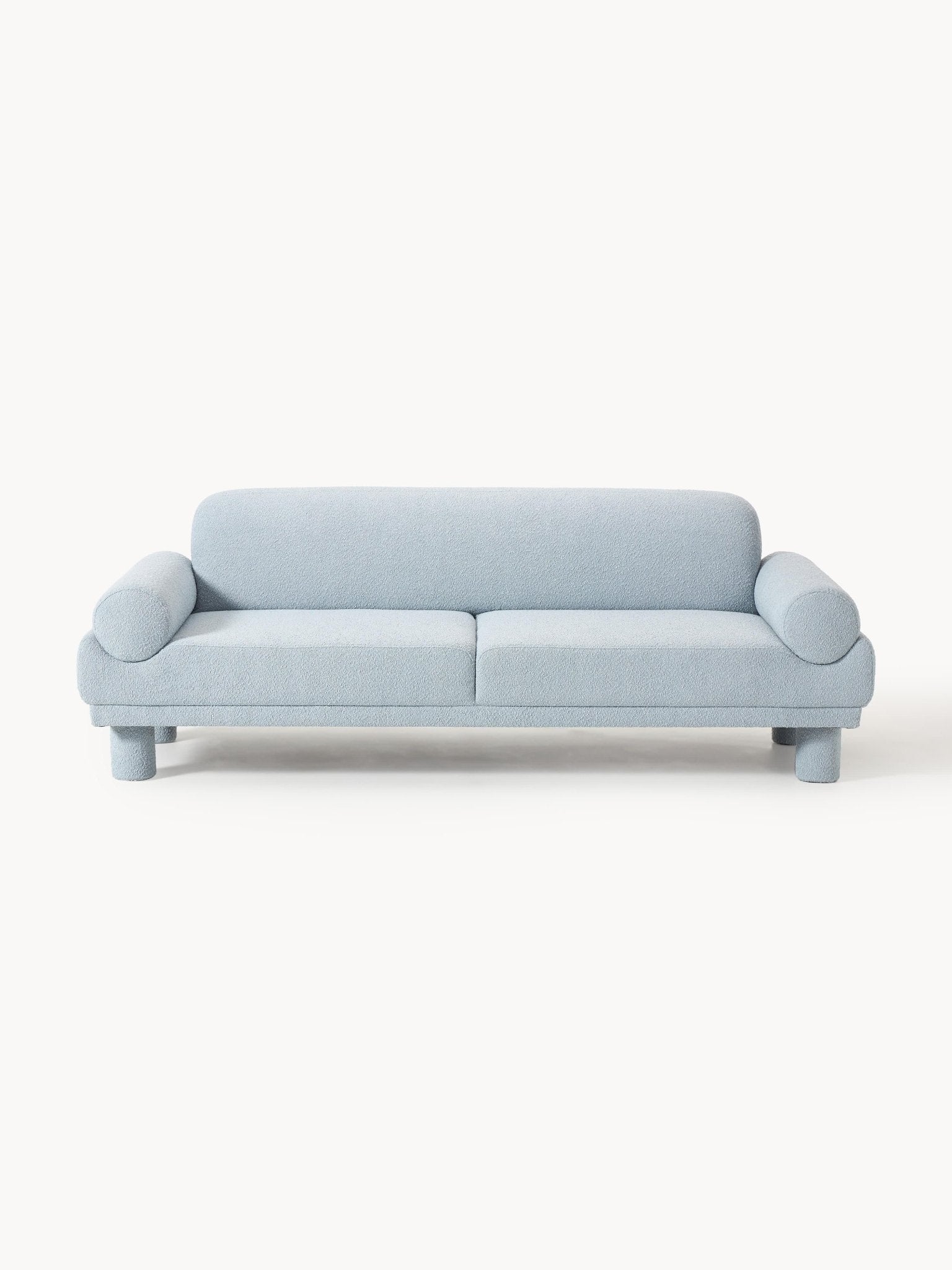 Lilo 3-Kişilik Bouclé Koltuk Modern Tasarım Lüks Kanepe - Velotti