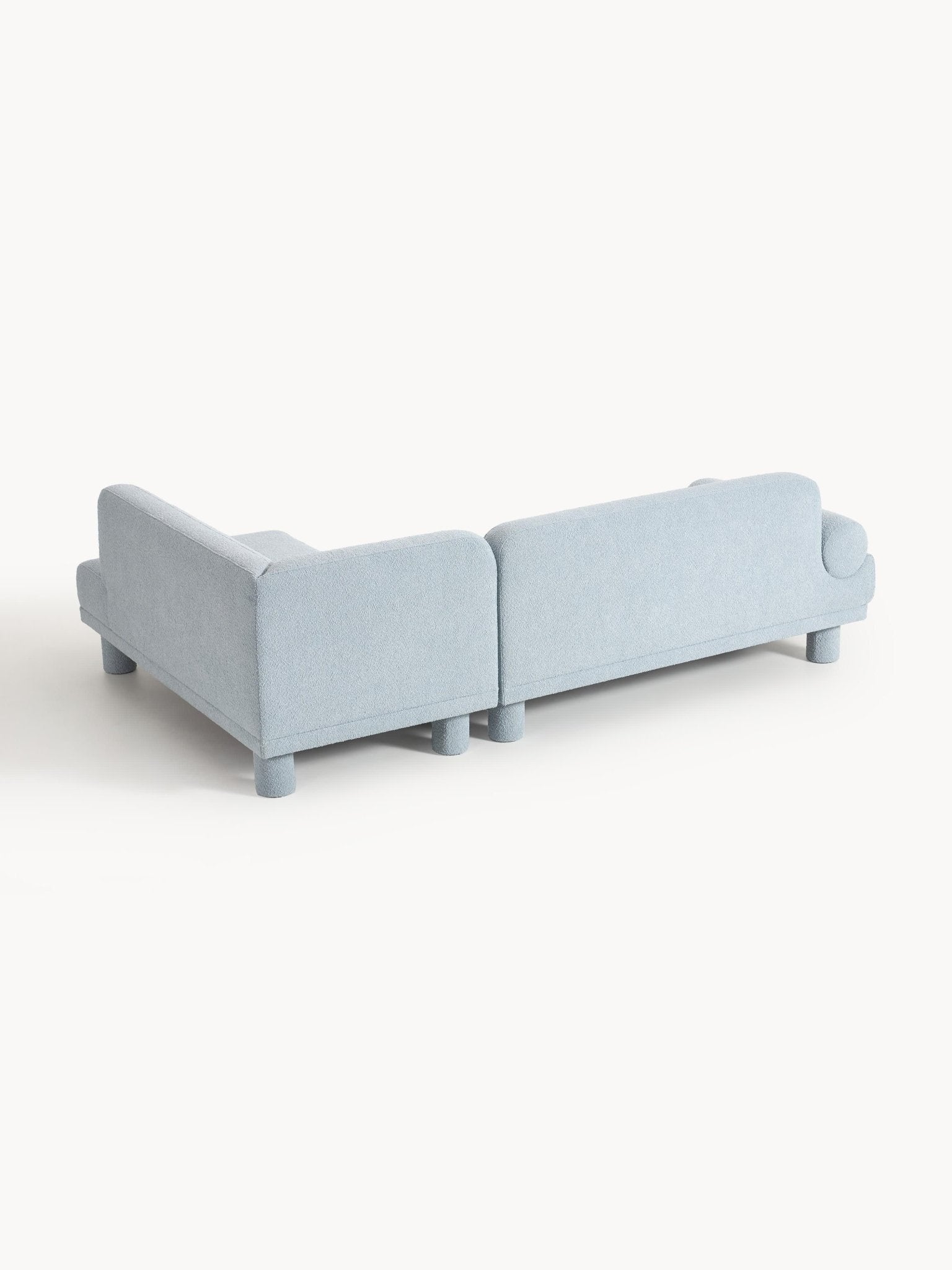 Lilo Bouclé Köşe Koltuk Modern Tasarım 260cm - Velotti