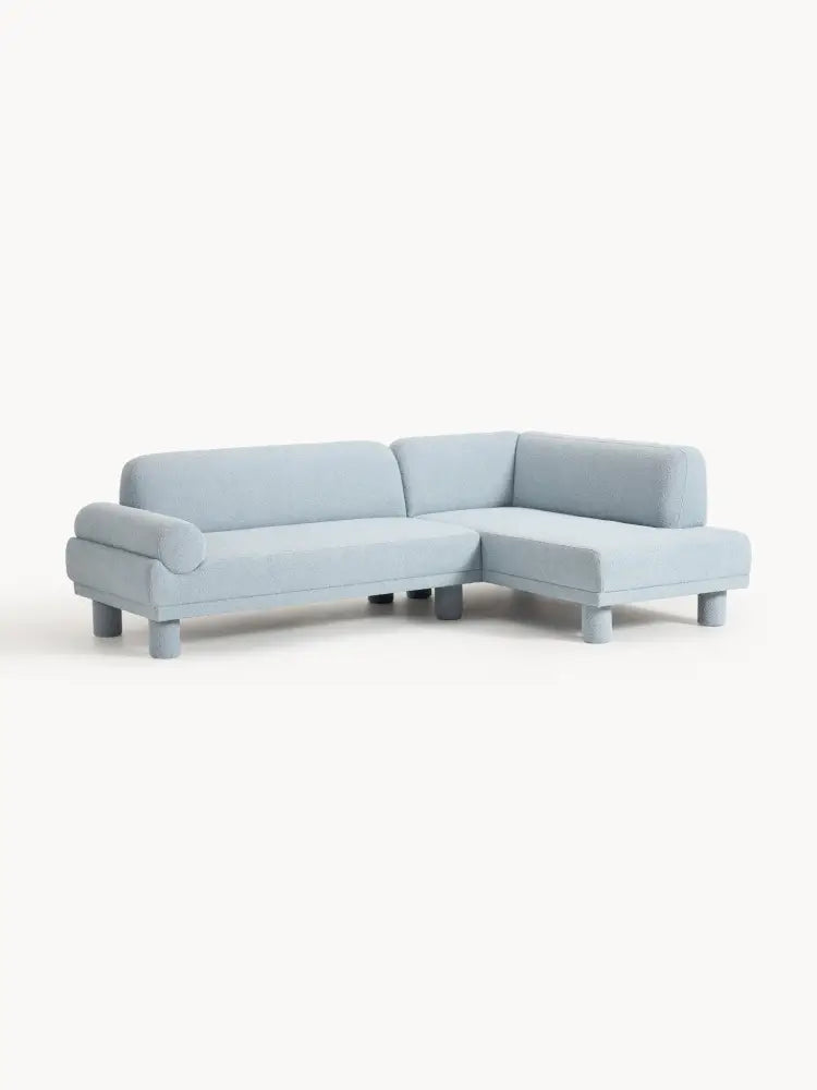 Lilo Bouclé Köşe Koltuk Modern Tasarım 260cm - Velotti