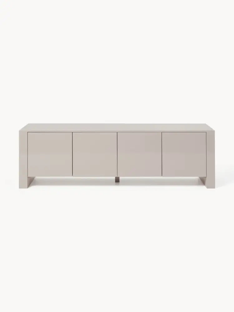 Liv Minimalist TV Ünitesi, Yüksek Parlak Kaplama, Lüks Tasarım - Velotti