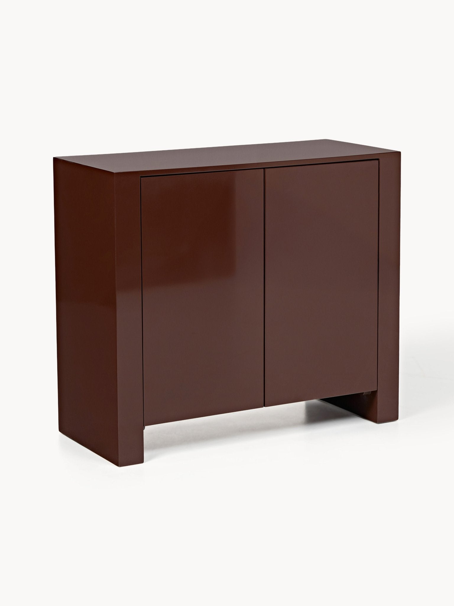 Liv Modern Lake Dressoir Minimalist Tasarım Parlak Yüzeyli - Velotti