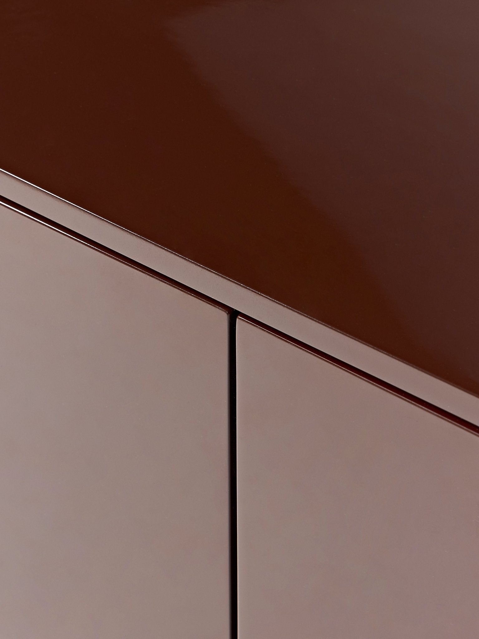 Liv Modern Lake Dressoir Minimalist Tasarım Parlak Yüzeyli - Velotti