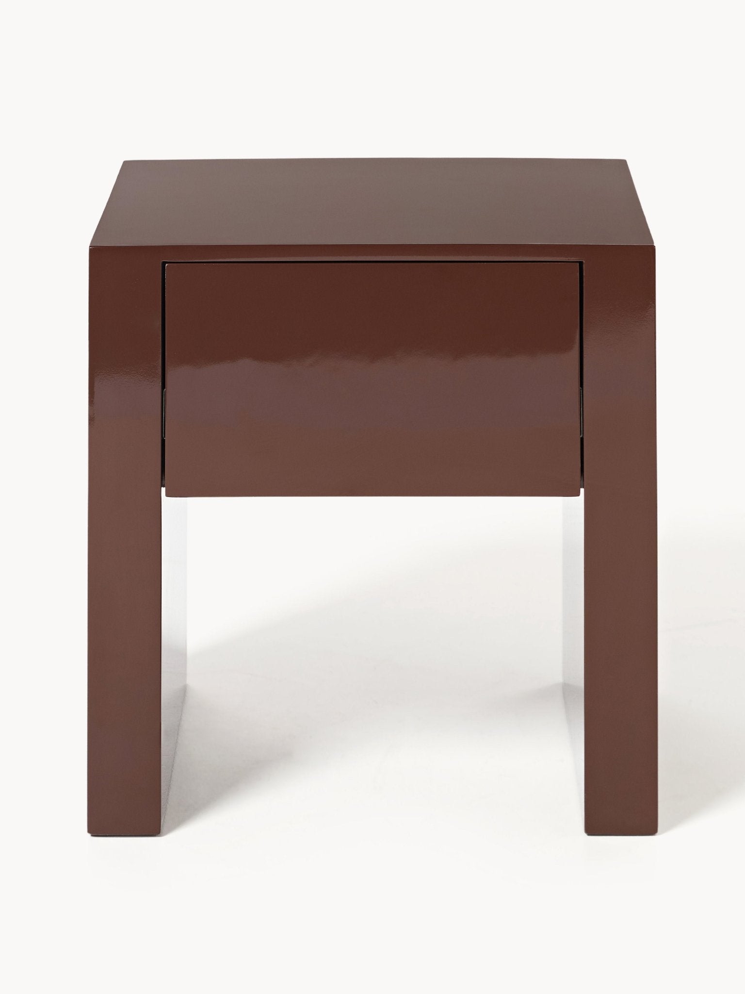 Liv Modern Lake MDF Komodin Koyu Kahverengi - Velotti