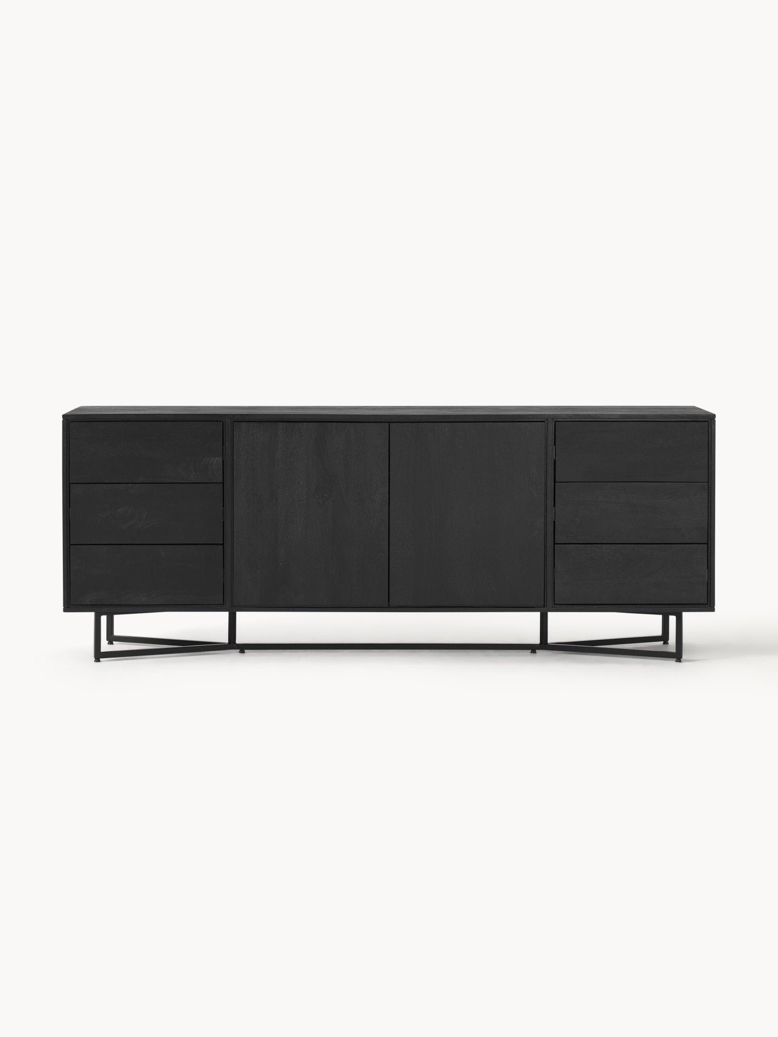 Luca XL Masif Mangohout Dressoir Konsol - Velotti