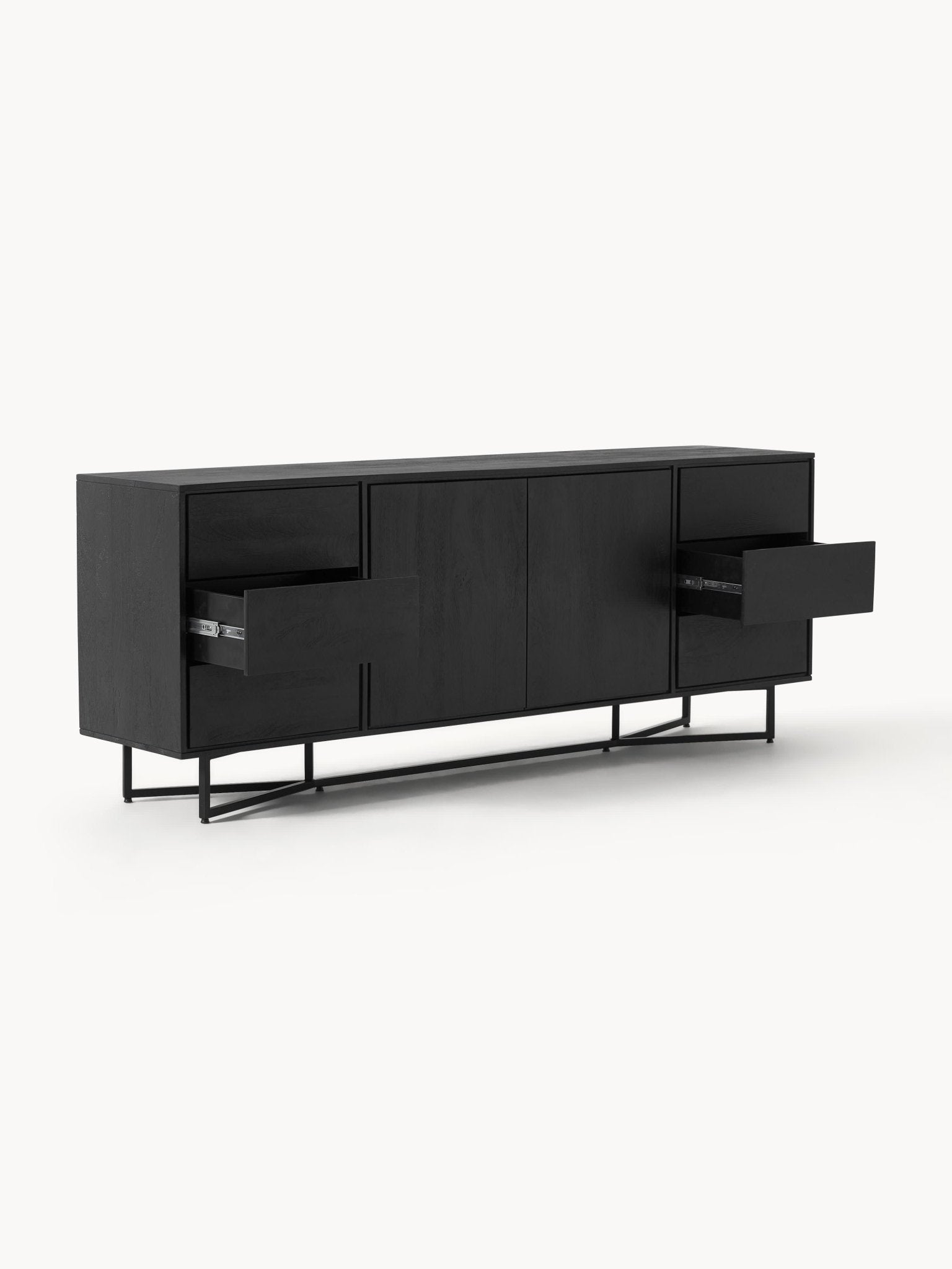 Luca XL Masif Mangohout Dressoir Konsol - Velotti