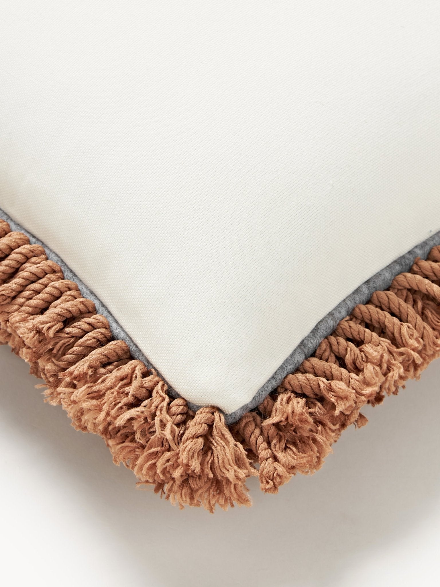 Luella El İşçiliği Dış Mekan Kırlent Kılıfı 50x50 cm Terakota - Velotti