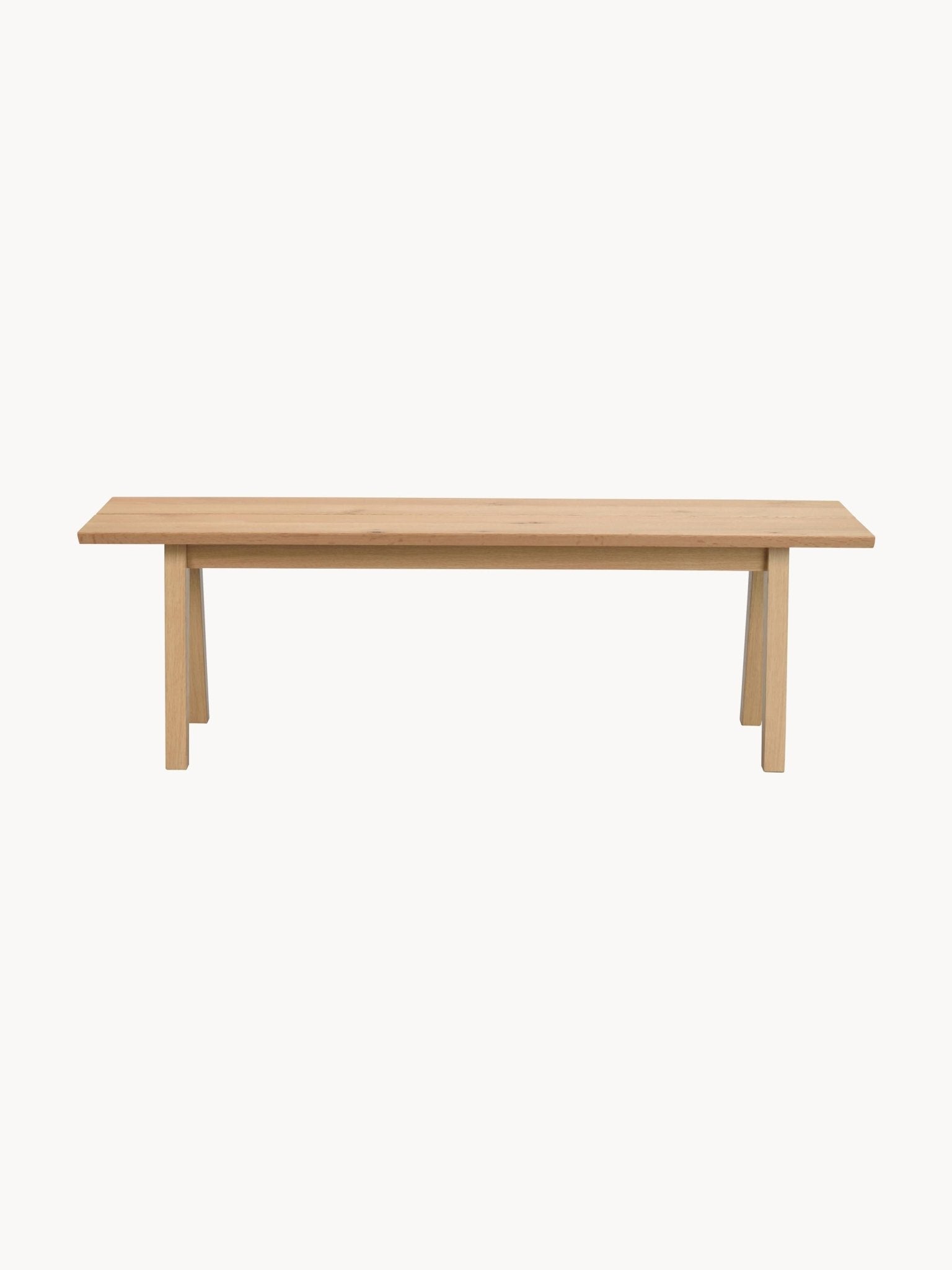 Melfort Masif Meşe Kaplama Oturma Bankı 144 cm - Velotti