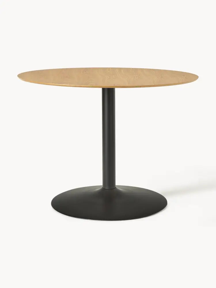 Menorca Yuvarlak Yemek Masası, Modern Tasarım, 100 cm Çapında - Velotti