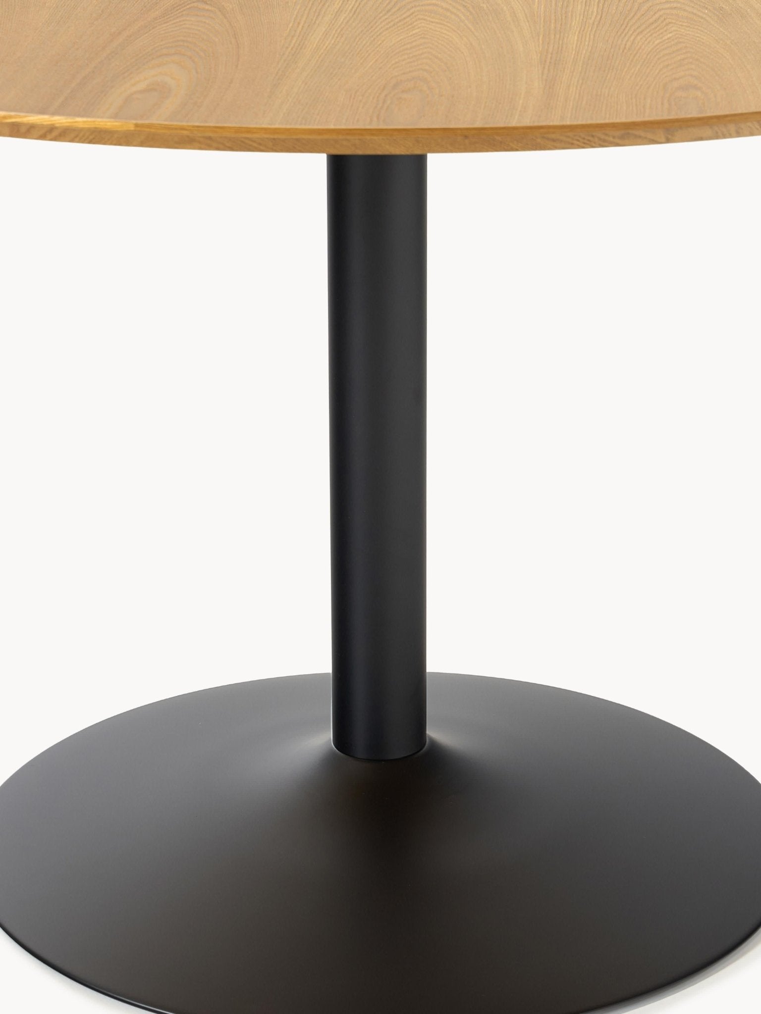 Menorca Yuvarlak Yemek Masası, Modern Tasarım, 100 cm Çapında - Velotti