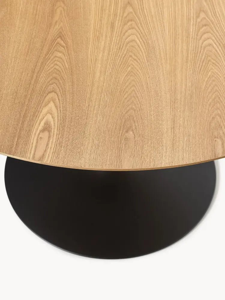 Menorca Yuvarlak Yemek Masası, Modern Tasarım, 100 cm Çapında - Velotti