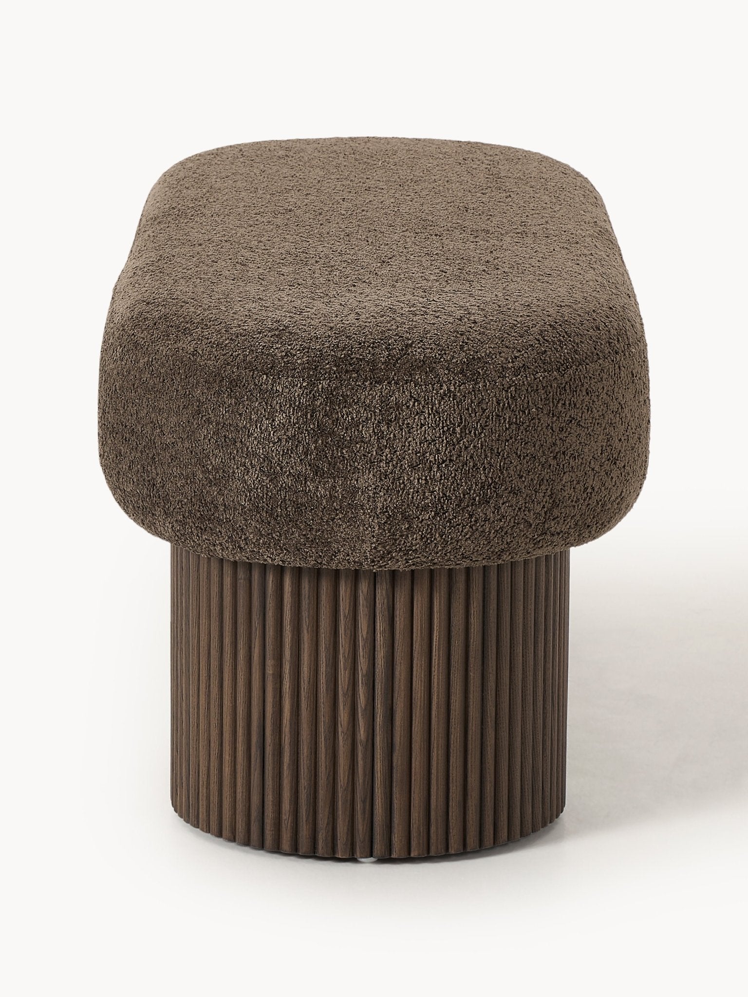 Nala Depolama Alanlı Modern Kumaş Kaplı Bench - Velotti