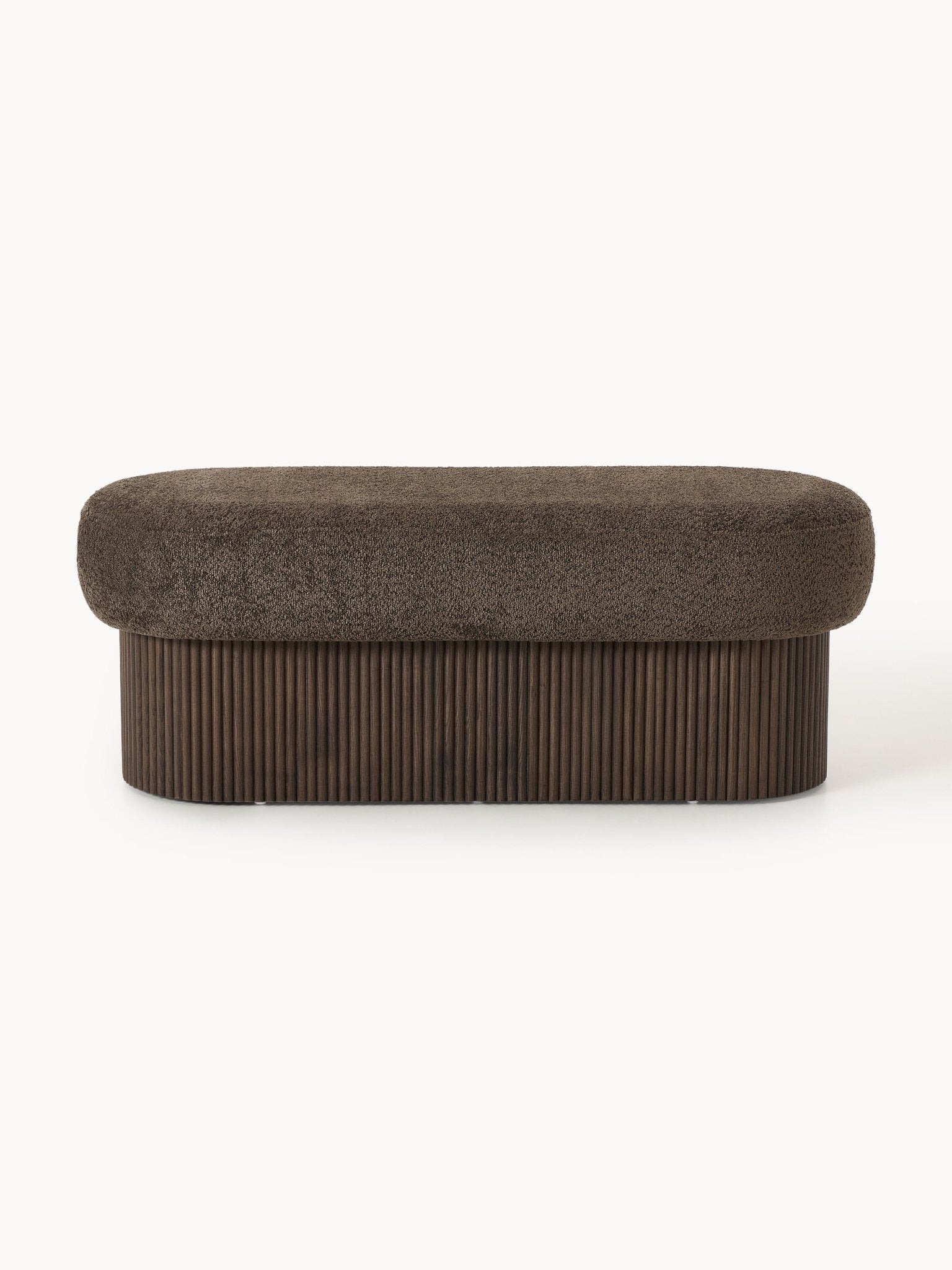 Nala Depolama Alanlı Modern Kumaş Kaplı Bench - Velotti
