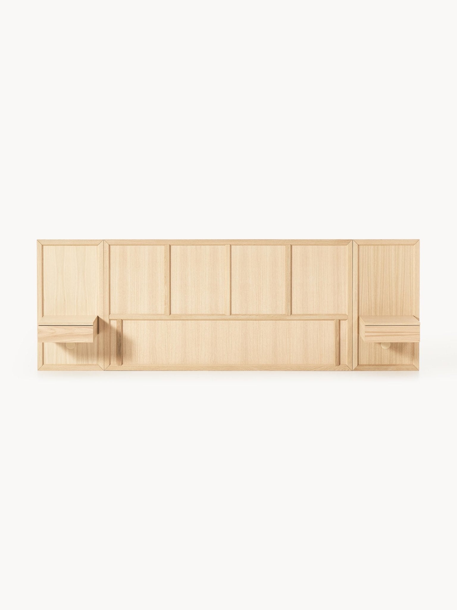 Nanto Ahşap Karyola, Çekmeceli ve Başlıklı, 140x200 cm - Velotti