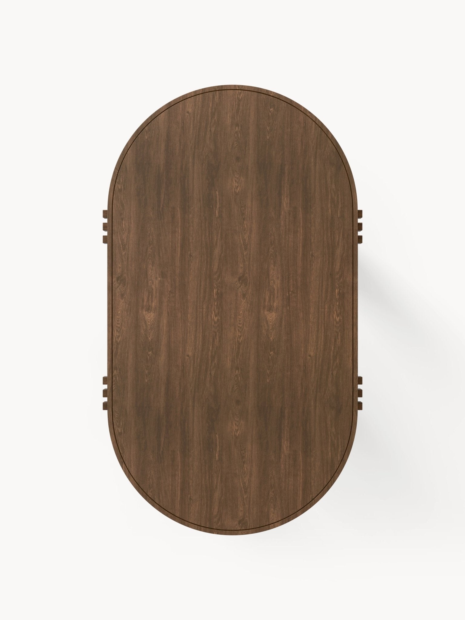 Nolan Oval Meşe Yemek Masası 180 cm - Velotti