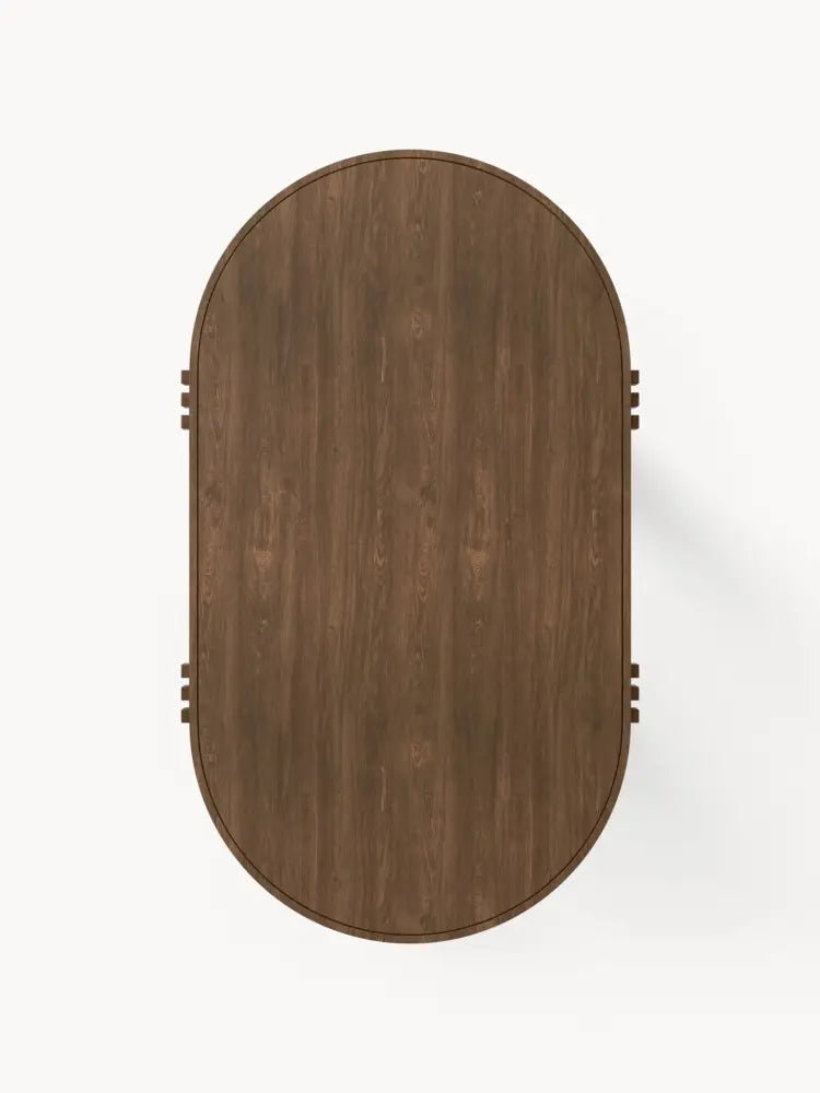 Nolan Oval Meşe Yemek Masası 180 cm - Velotti