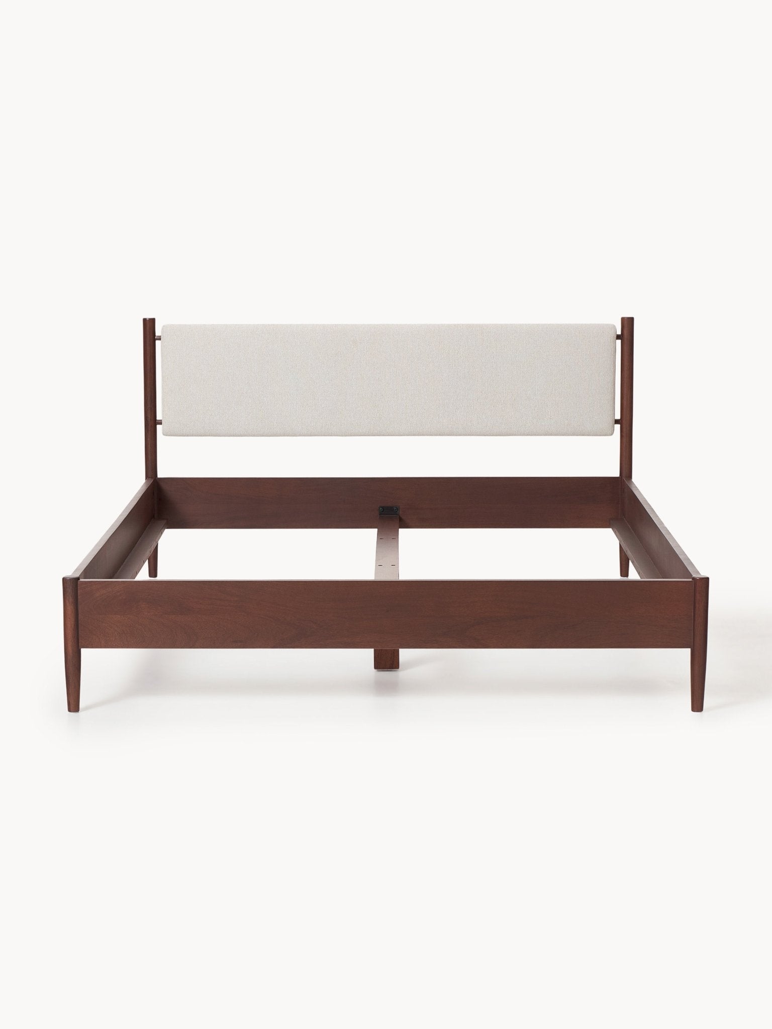 Paul Masif Mango Ağacı Karyola Modern Mid-Century Tasarım - Velotti